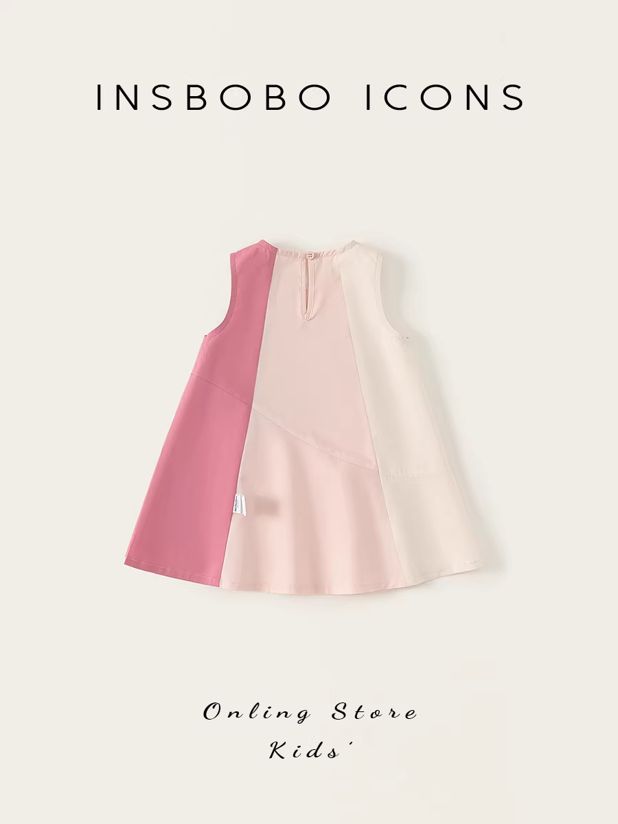Váy bé gái INSbobo mùa hè 2025 kiểu mới, váy hè thời trang cho bé gái, quần áo trẻ em hợp xu hướng
