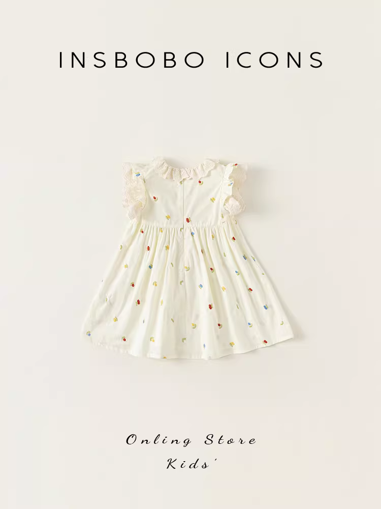 Váy bé gái INSbobo hè 2025 mẫu mới, váy trẻ em, váy công chúa thời trang, quần áo trẻ em hợp xu hướng