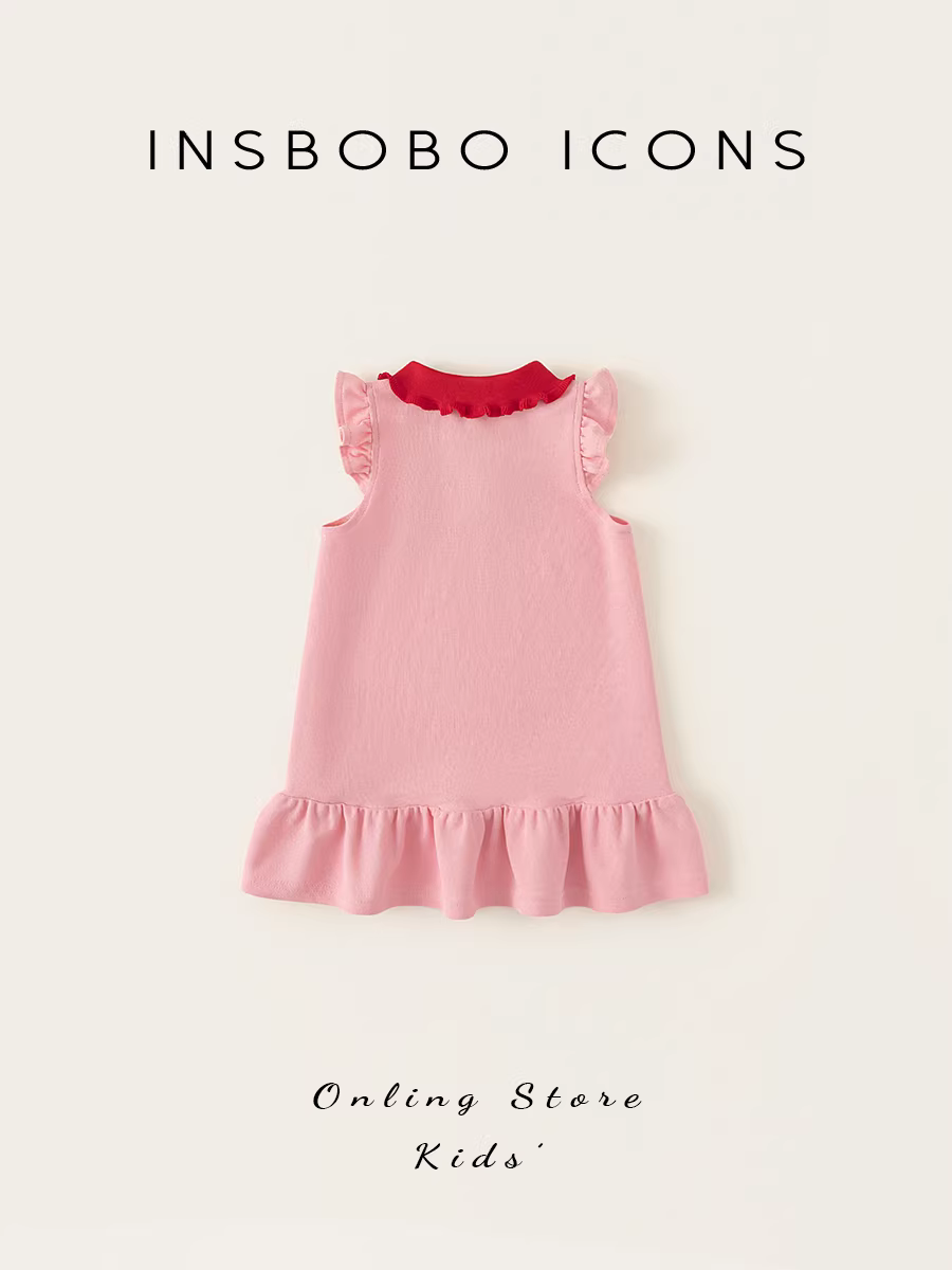 Váy bé gái INSbobo hè 2025 kiểu mới, váy công chúa cho bé gái một tuổi, váy mùa hè cho bé