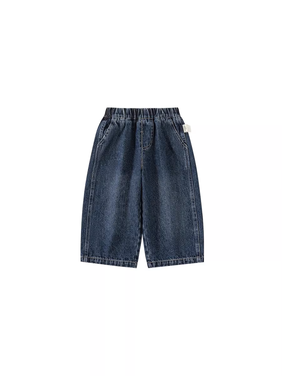 Quần bé gái INSbobo thu đông 2025, quần jeans bé gái, quần dài bé sơ sinh, trang phục đầu thu, quần áo trẻ em thời trang