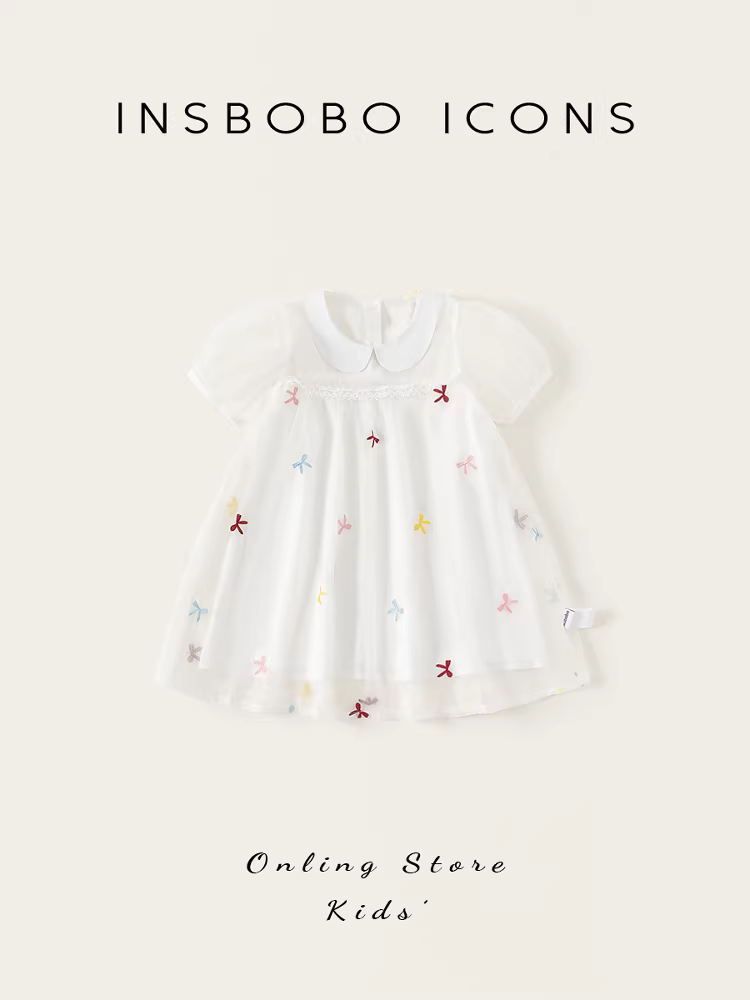 Váy bé gái INSbobo, chân váy trẻ em, kiểu mới mùa hè, váy bé gái một tuổi, váy mùa hè bé gái thời trang