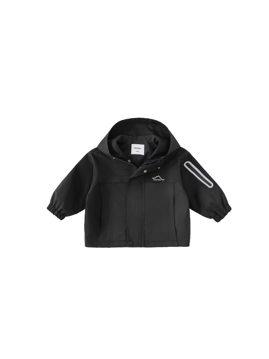 Áo khoác gió trẻ em INSbobo dành cho bé trai, kiểu mới mùa thu 2025, áo bé gái mùa xuân thu, quần áo mùa thu cho bé