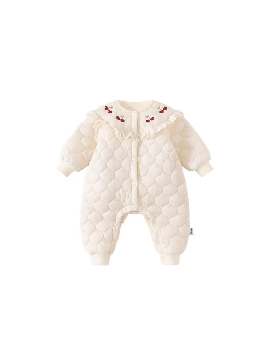 Bộ áo liền quần cho bé, quần áo đi chơi cho bé, quần áo mùa đông, quần áo cotton bé gái kiểu mới, áo khoác dày, quần áo ấm cho trẻ sơ sinh