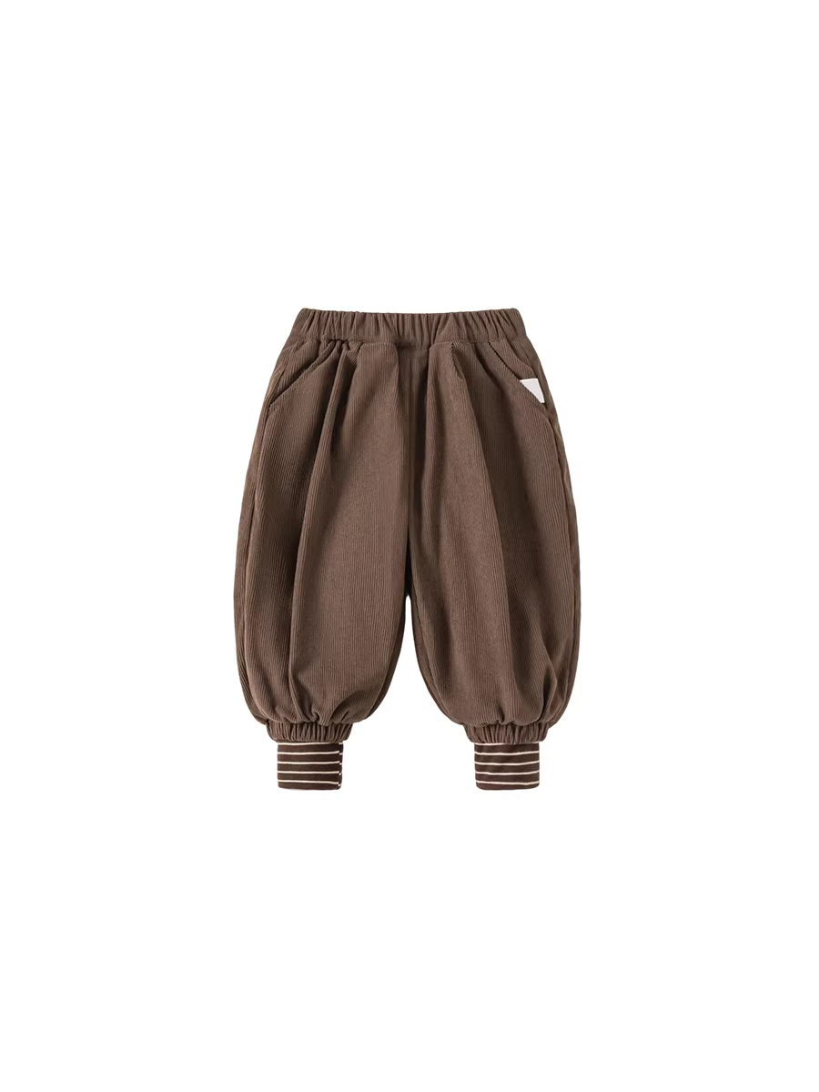 Quần thể thao bé trai INSbobo mùa đông 2025, quần giữ ấm mùa đông cho bé trai