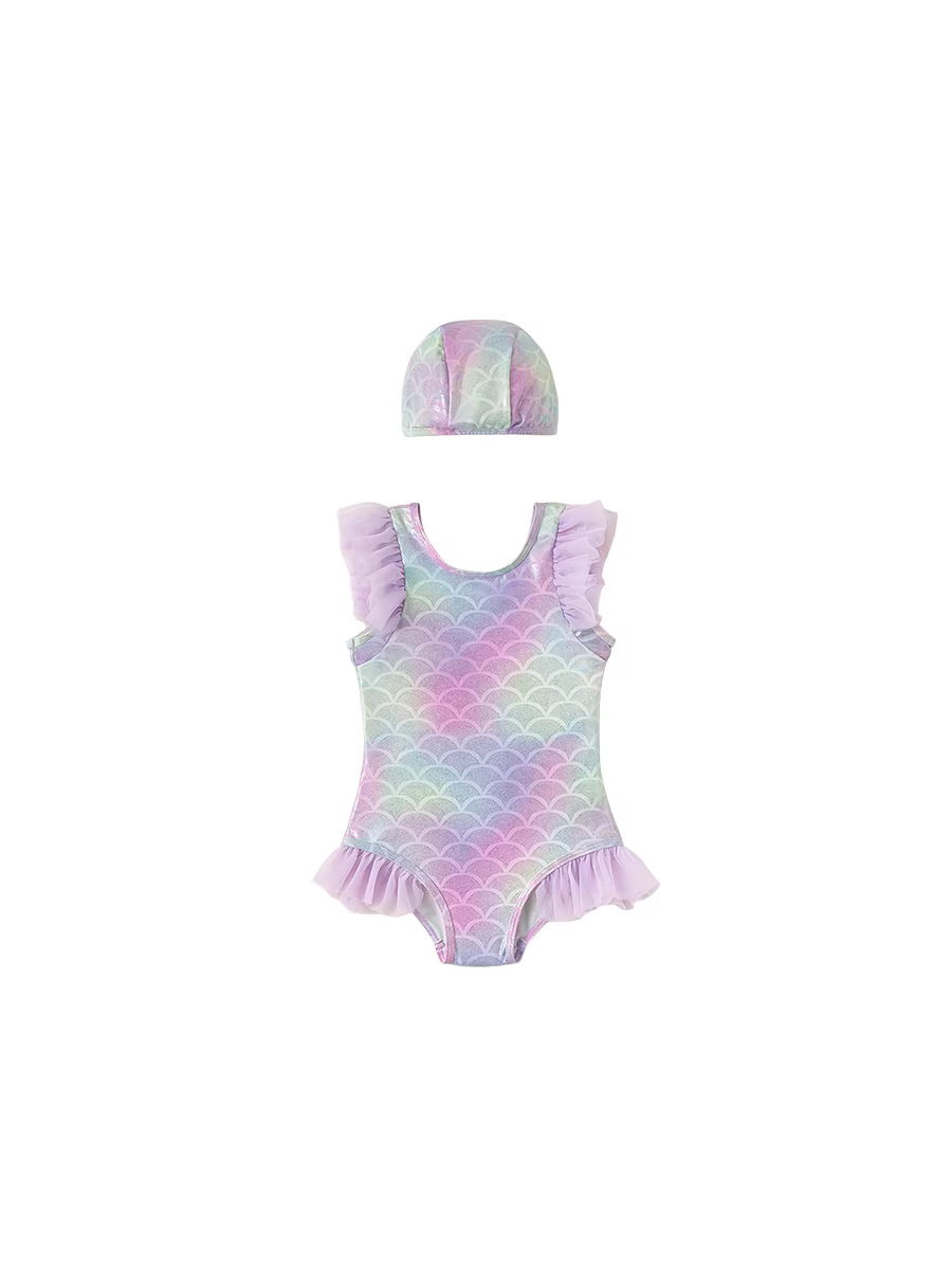 INSbobo áo tắm trẻ em mùa hè kiểu mới áo tắm bé gái áo tắm một mảnh cho bé gái quần áo mùa hè trẻ em áo tắm bé gái