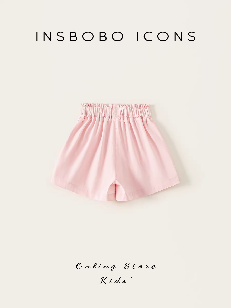 Quần bé gái INSbobo 2025, quần đùi hè mới cho bé gái, quần trẻ em thường ngày, quần bé sơ sinh, đa năng mùa hè