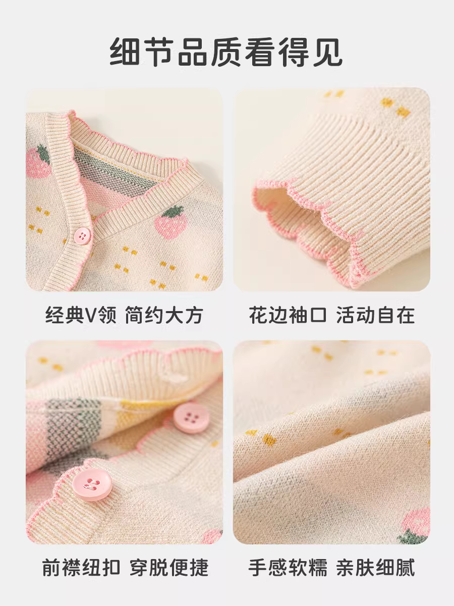 Áo len bé INSbobo thu đông 2025 kiểu mới, áo khoác bé thời trang, áo len trẻ em mùa xuân thu, thời thượng