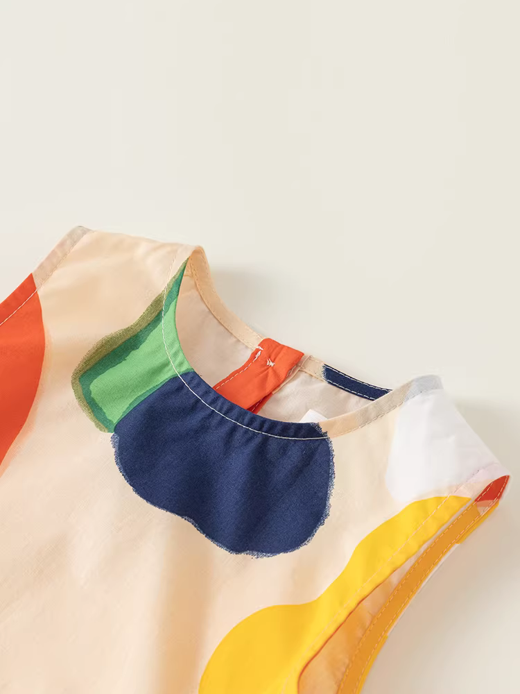 Váy bé gái, quần áo mùa hè, kiểu mới 2025, váy công chúa bé gái, váy trẻ em, quần áo không tay cho bé gái, quần áo trẻ em thời trang