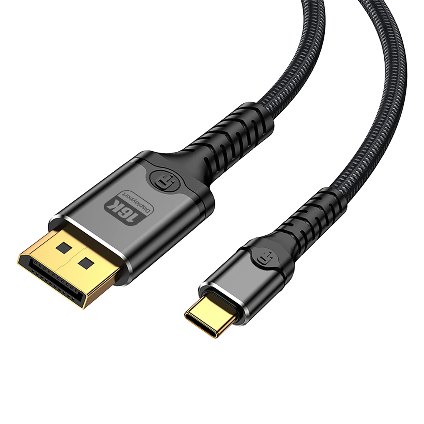 Cáp TypeC sang DP Cáp chiếu màn hình 2.1 Cáp chiếu màn hình độ phân giải cao 16K cùng màn hình điện thoại di động Cáp video USB-C sang DP Bộ chuyển đổi Thunderbolt 4/3 8K từ máy tính xách tay sang màn hình Cáp kết nối tốc độ làm mới cao 4K 240Hz