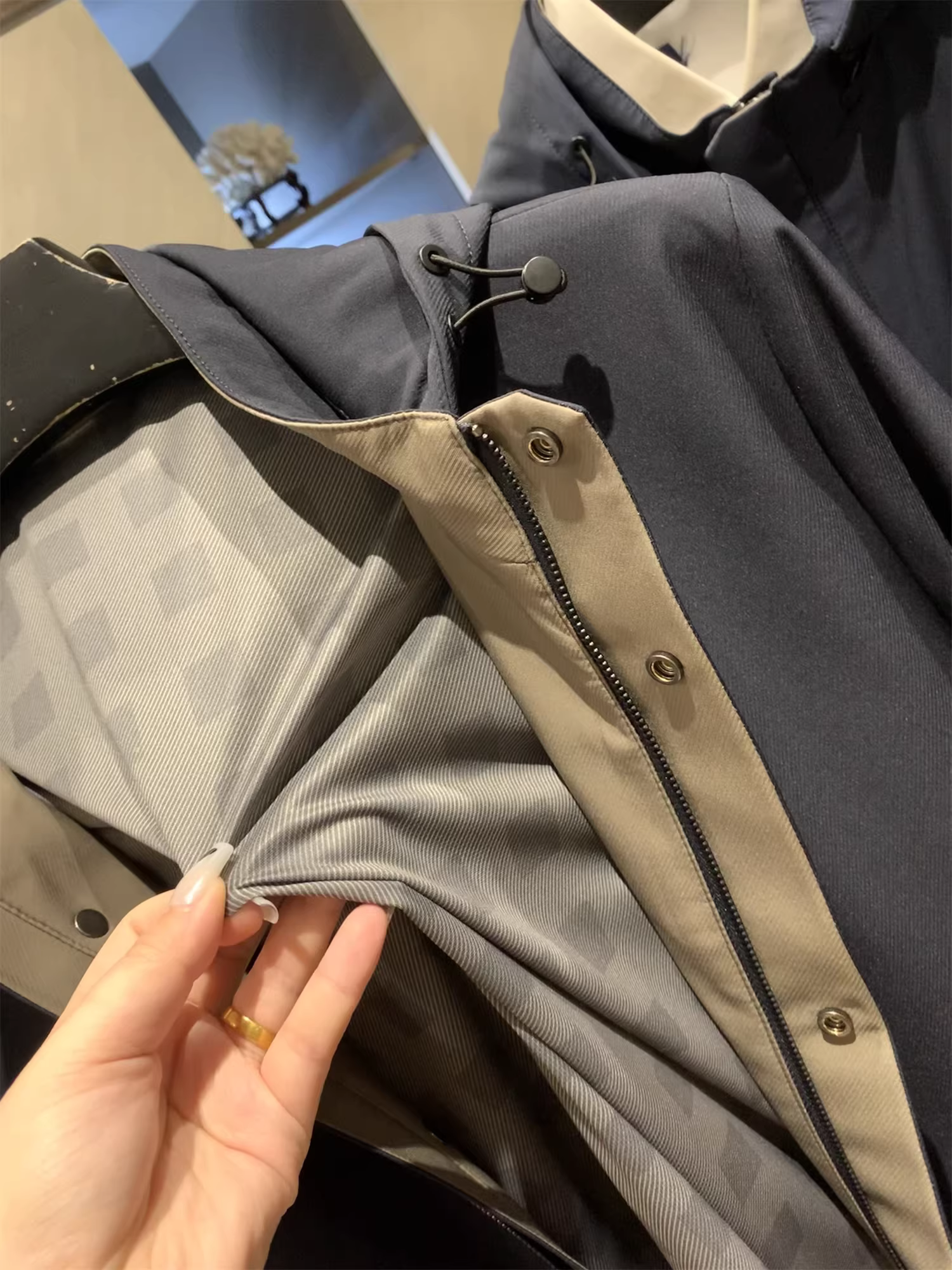 Áo khoác nam công sở lịch lãm, chất liệu mềm mại, không nhăn, dáng thẳng, kiểu dáng thời trang của công ty sản xuất Don Quixote ODM!