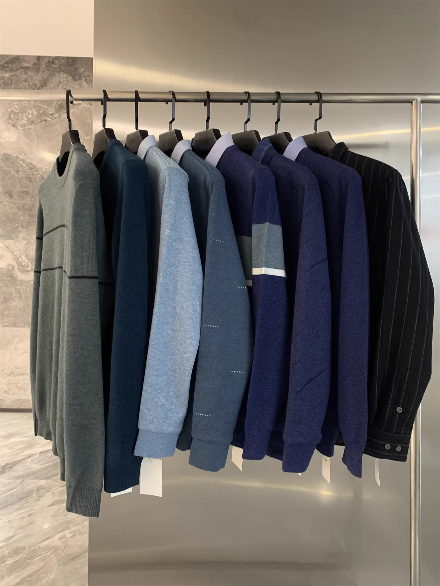 Don Quixote giúp nhà máy thanh lý hàng tồn kho! Áo hai mảnh/áo len/áo sơ mi giả! Áo ấm mùa thu đông có lớp lót lông cừu, kiểu dáng thường ngày