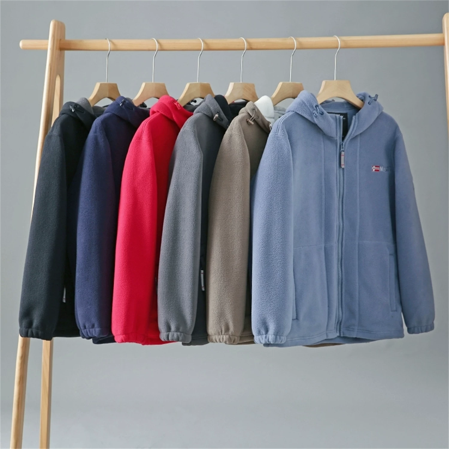 Don Quixote đến Na Uy! Áo khoác lông cừu dày dặn và lót lông! Áo khoác lông cừu hai mặt mùa thu đông dành cho nam và nữ.