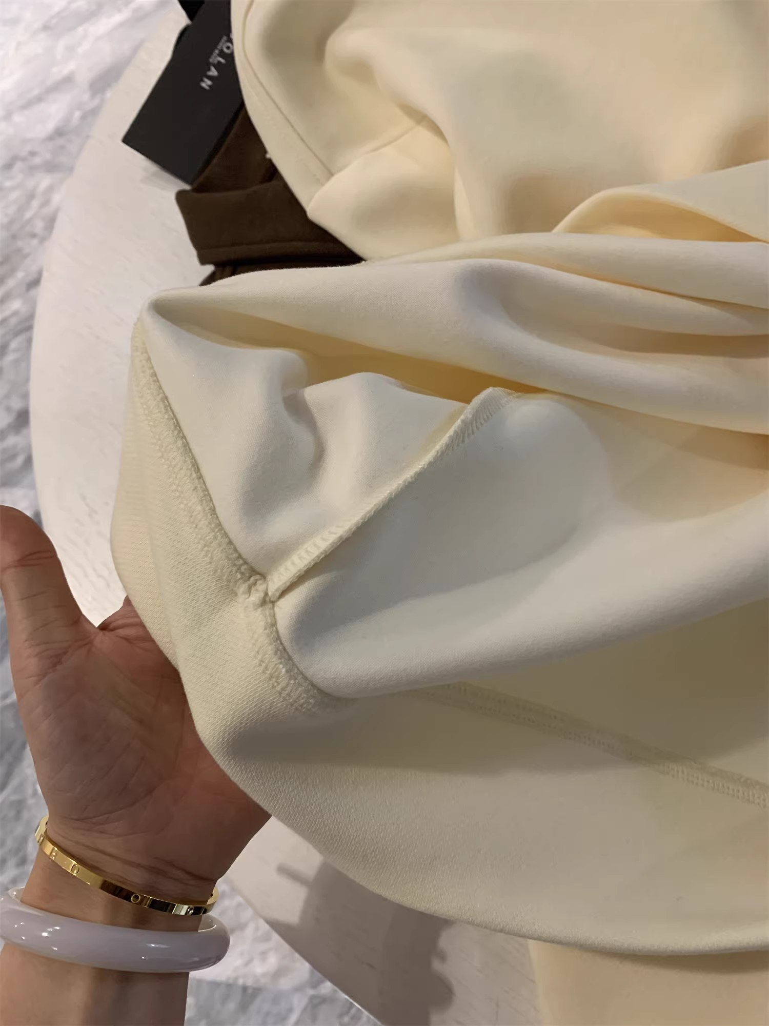 Don Quixote phong cách Nhật Bản cực hợp thời trang! Áo len dài tay màu trơn đa năng thời trang xuân thu POLO dành cho nam