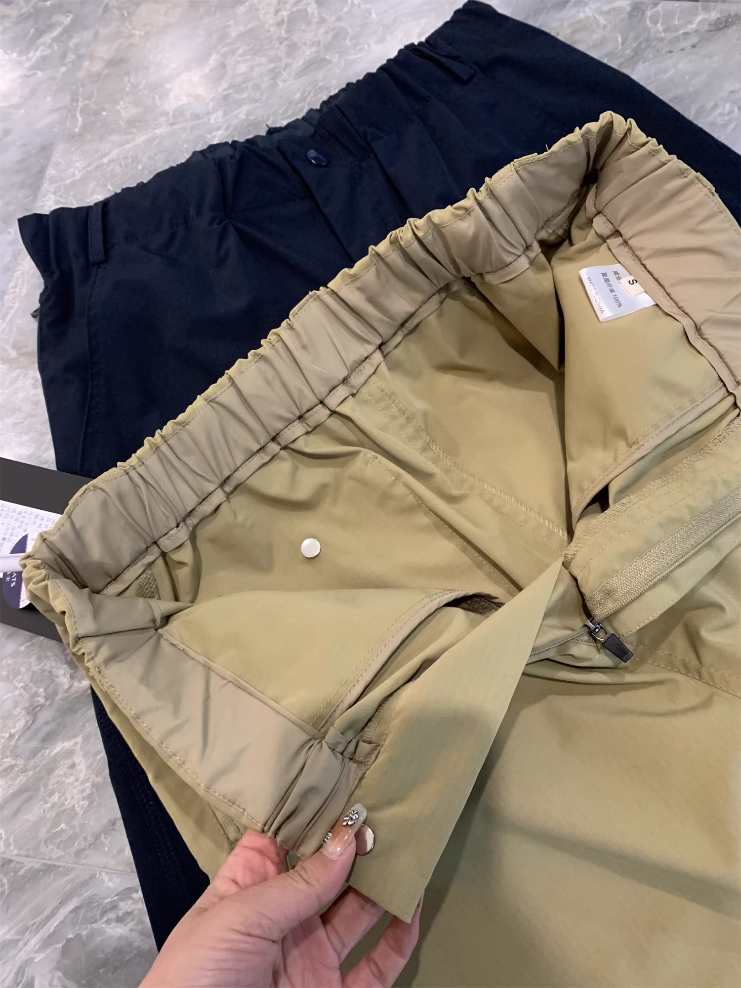 Chức năng của dòng sản phẩm Don Quixote Mountain! Công nghệ nhẹ! Quần âu nam mùa hè dáng thẳng, may đo 3D, phong cách thường ngày