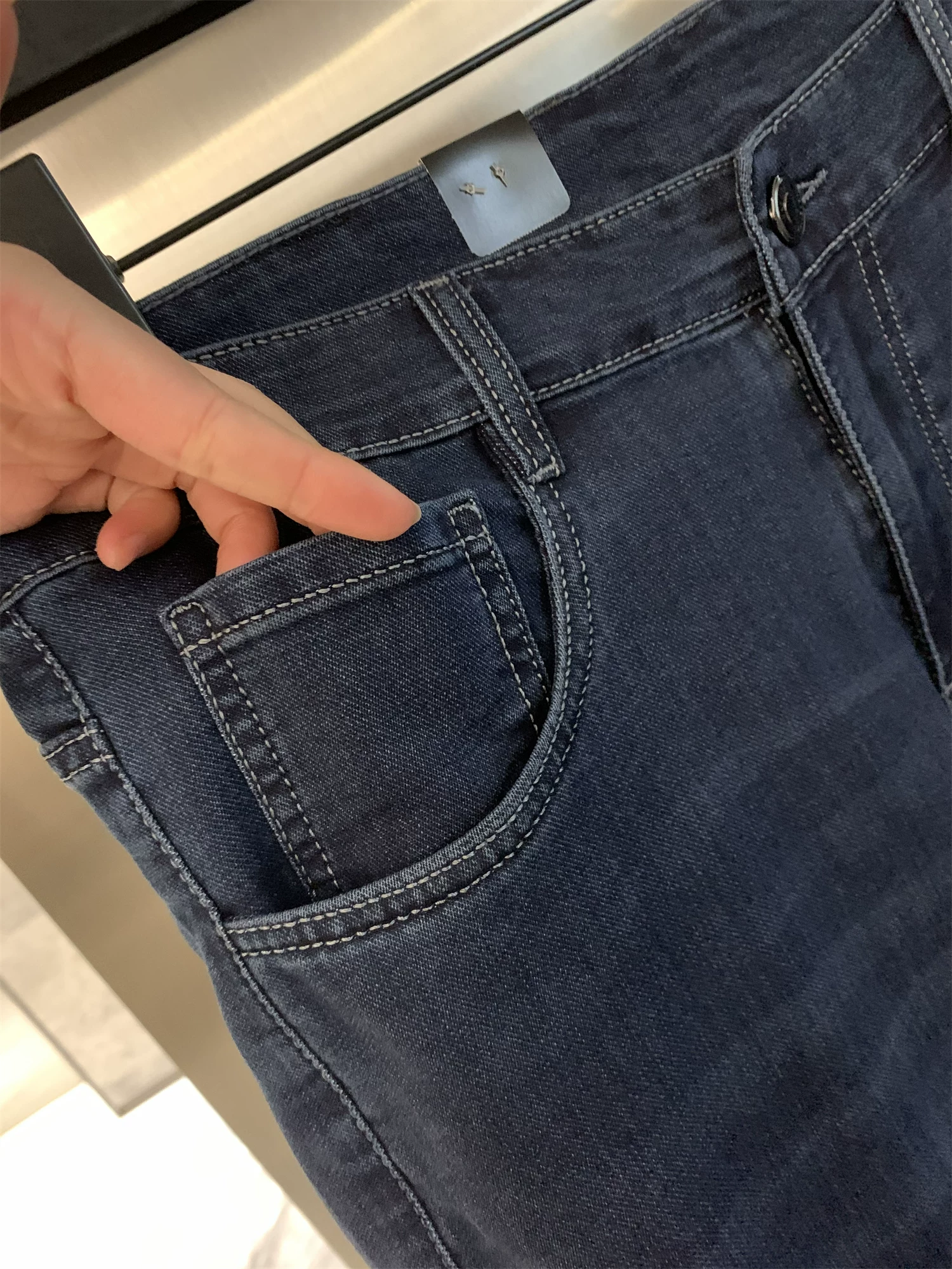 Đơn đặt hàng Don Quixote HK! Quy trình giặt giũ nặng nề! Quần jean nam đa năng, phong cách thời trang mùa xuân.