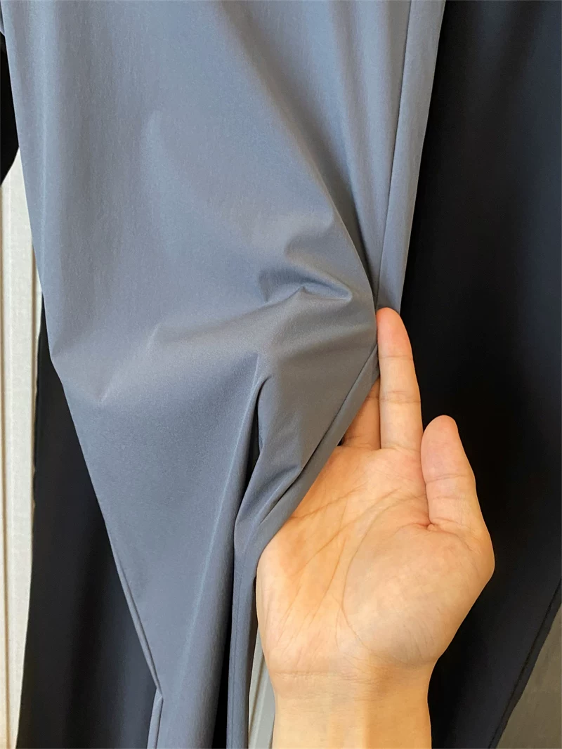 Don Quixote rất sảng khoái và mát mẻ! Nhanh khô, thoáng khí, co giãn bốn chiều! Quần âu nam màu trơn siêu mỏng dành cho mùa hè.