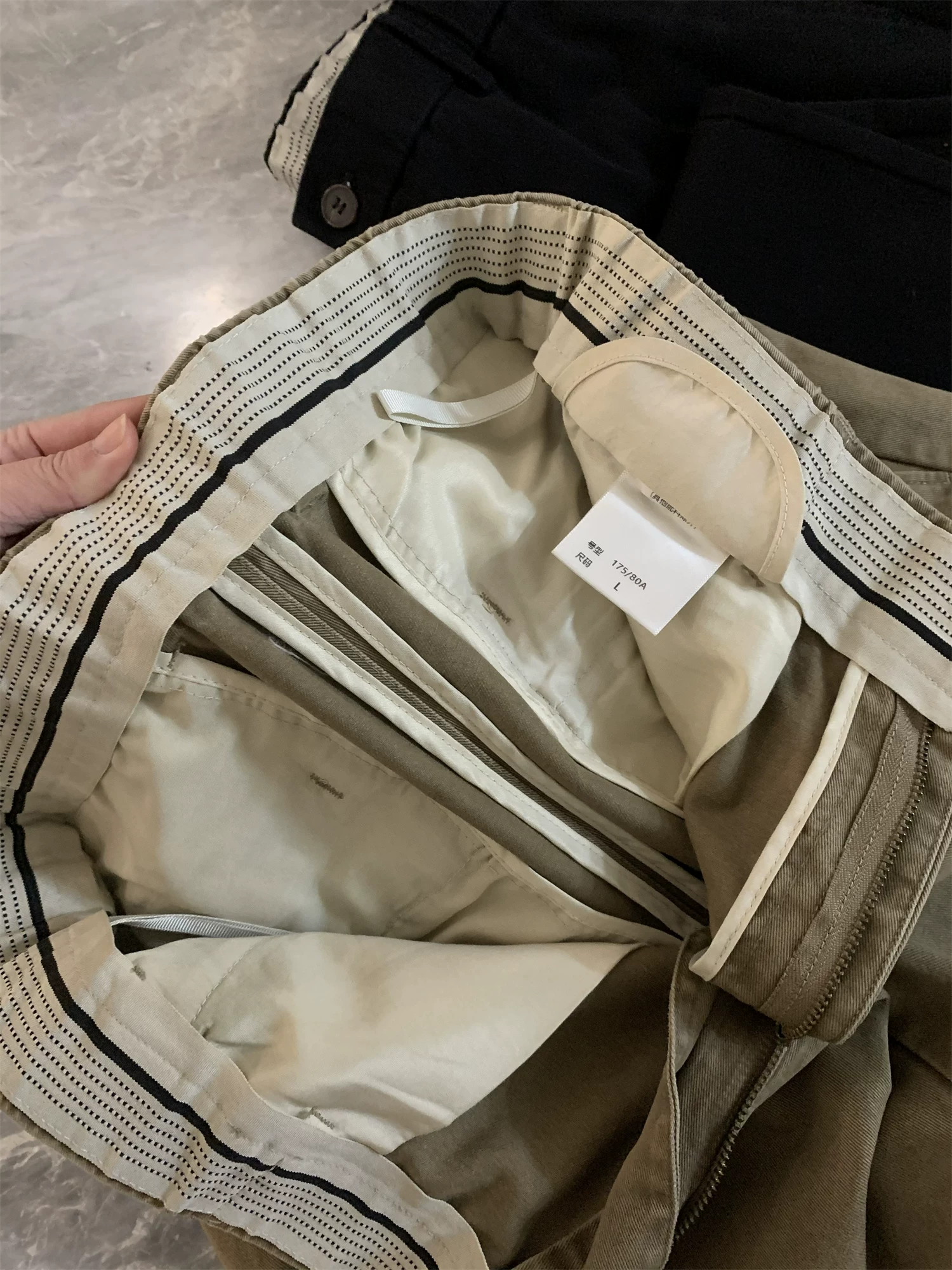 Đơn đặt hàng của công ty Don Quixote ODM! 100% cotton! Cắt may ba chiều! Quần dài nam mùa thu, phong cách thường ngày, đa năng.