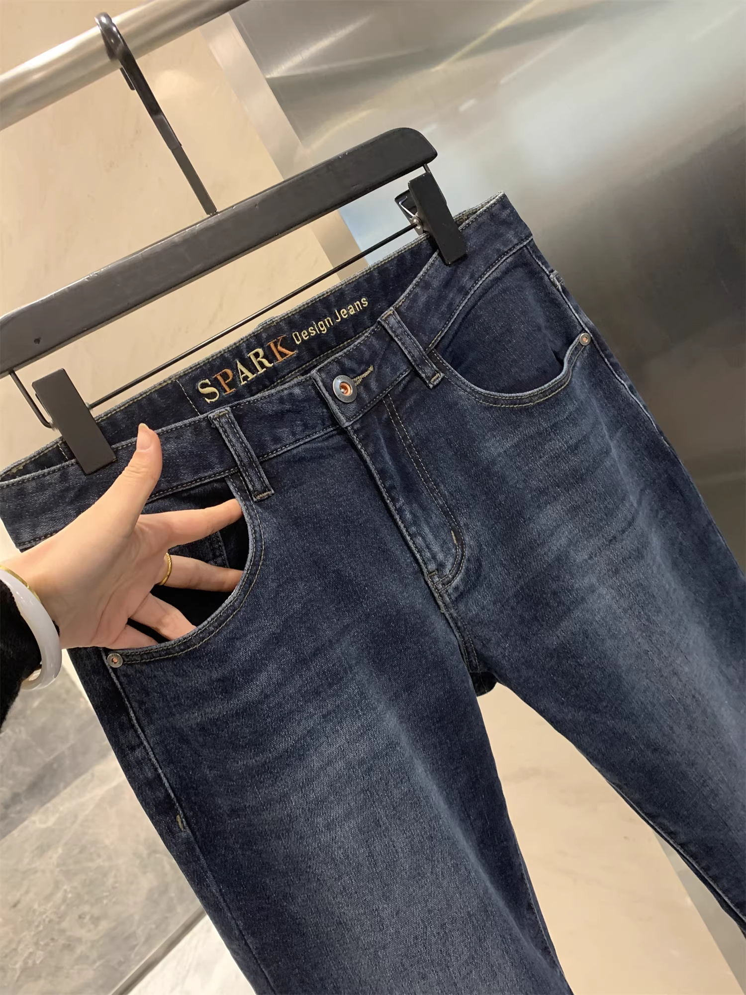 Don Quixote Offline 598! Công nghệ sợi tạo nhiệt tiên tiến! Quần âu và quần jean dáng thẳng, chất liệu nỉ nhẹ, ấm, mềm, mỏng.