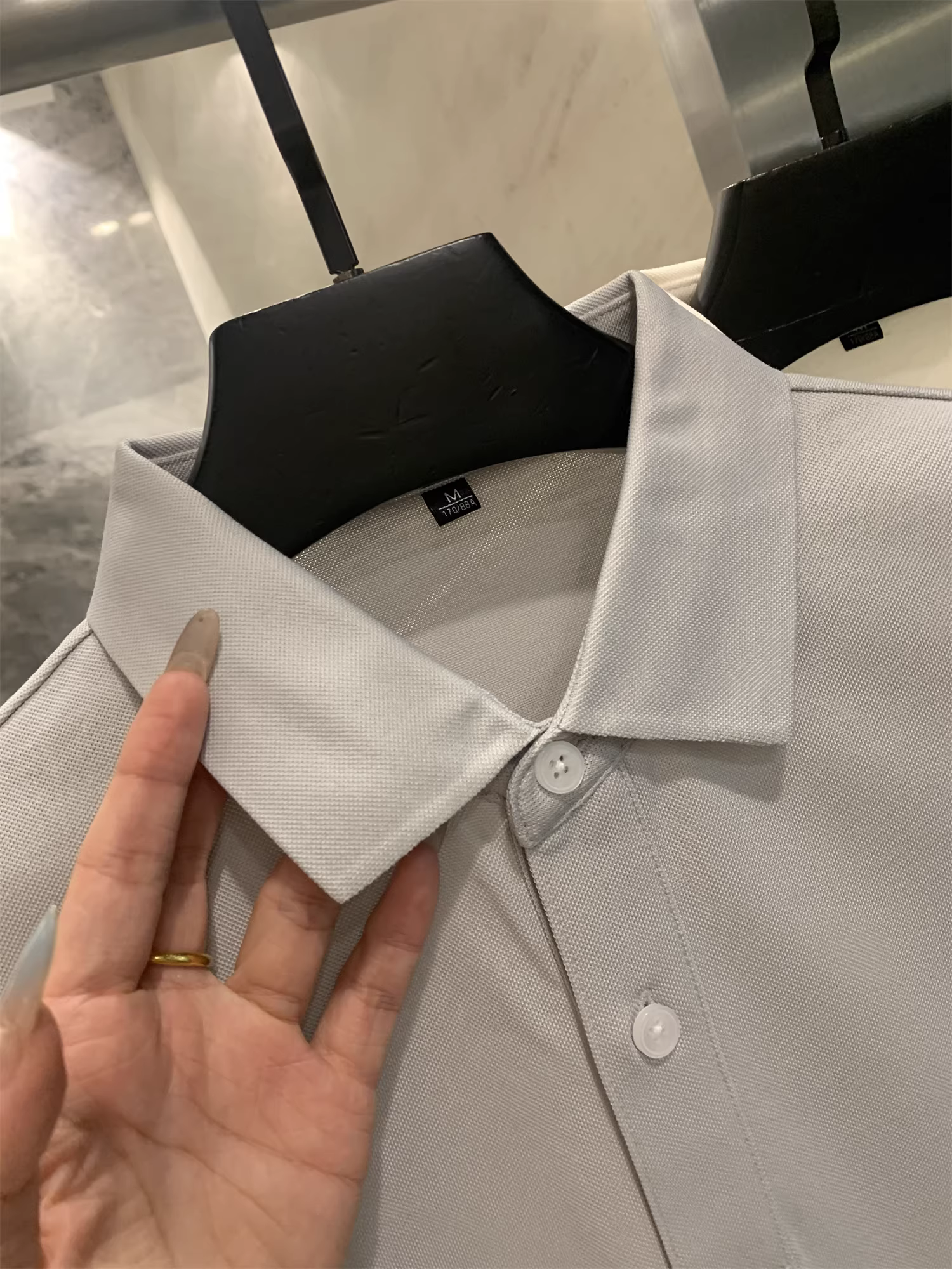 Áo Polo nam Don Quixote thấm hút mồ hôi! Mát mẻ, nhanh khô, thoáng khí! Áo Polo ngắn tay chất liệu lưới Pique mùa hè dành cho nam