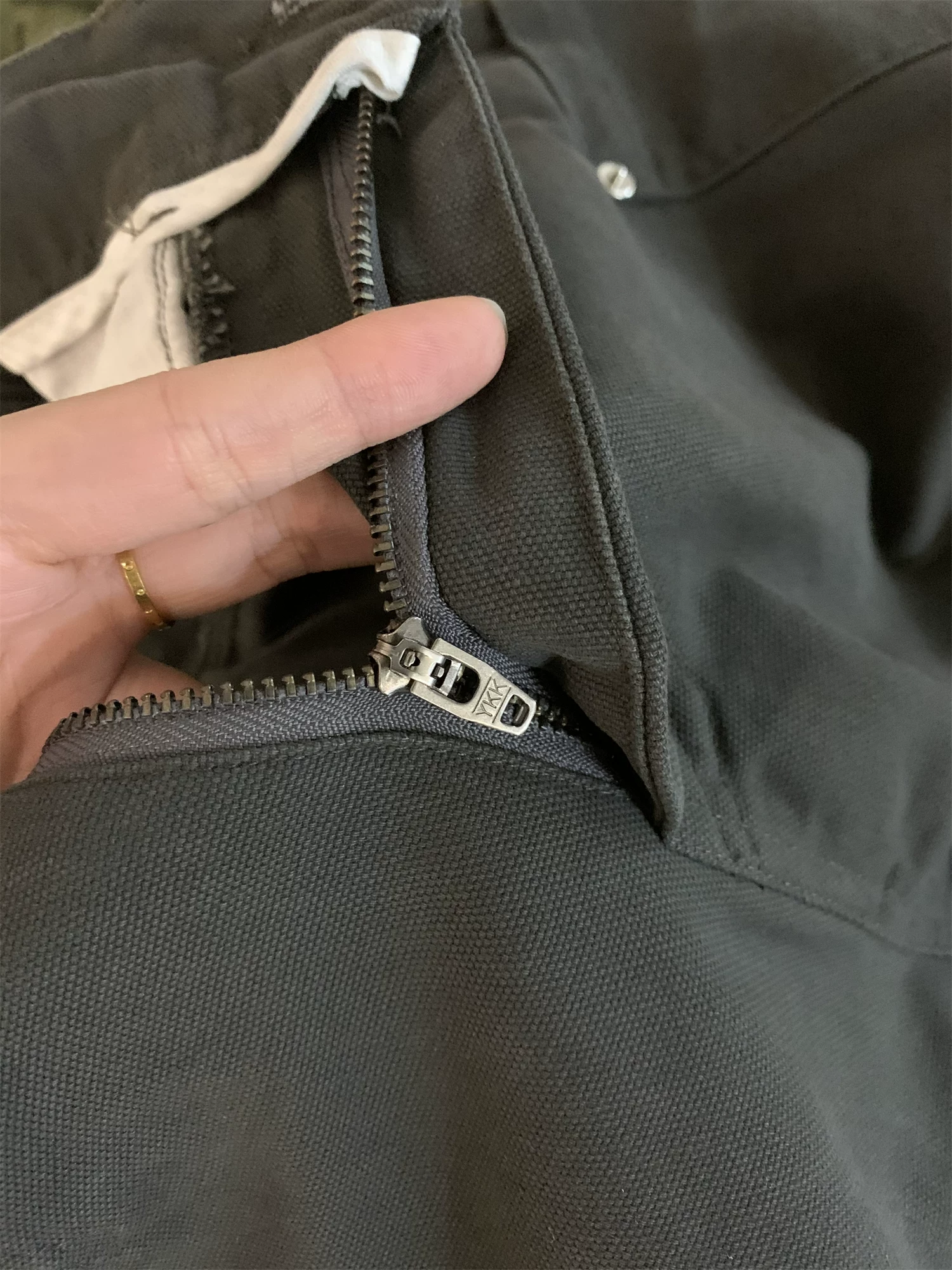 Thương hiệu thời trang Nhật Bản Don Quixote! Chất liệu cotton nguyên chất đã qua xử lý! Quần dài nam mùa thu màu trơn dáng rộng phong cách casual