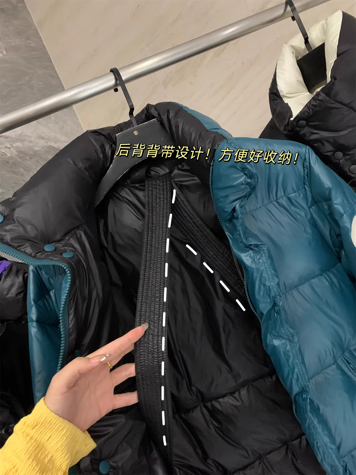 Don Quixote, cảm giác sang trọng! 90% lông vũ trắng! Áo khoác phao nam cổ đứng giữ ấm, chống lạnh mùa đông, kiểu dáng thời thượng.