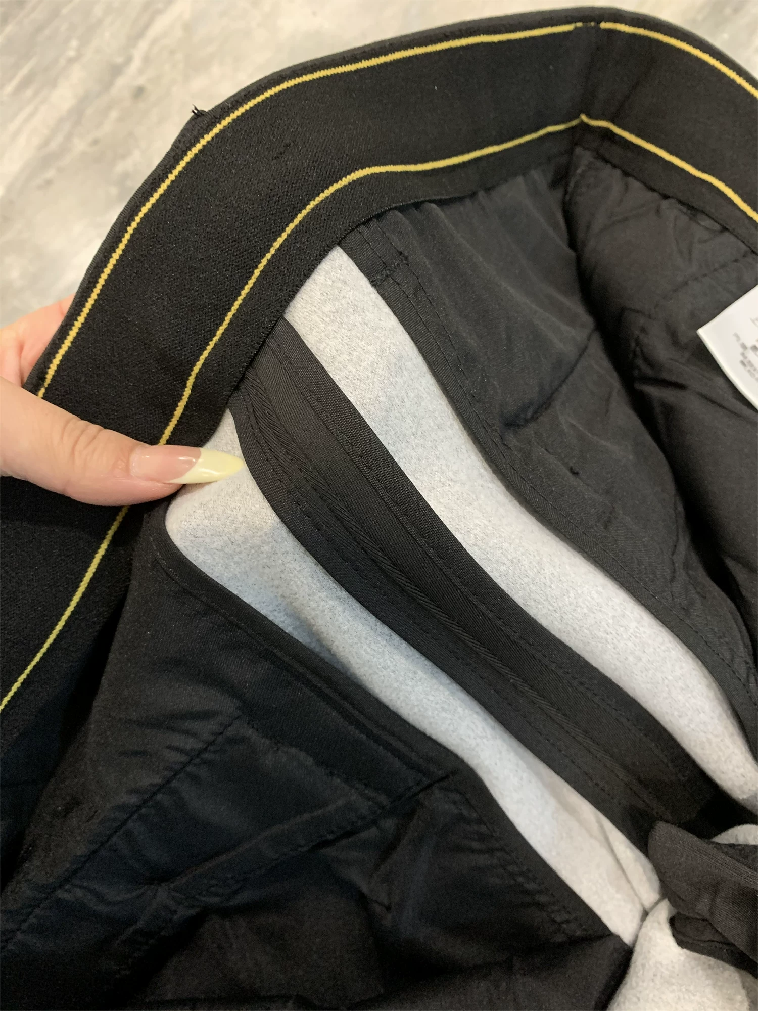 Don Quixote Aerospace Grade Aerogel 3D Down! Quần âu nam dày dặn lót lông cừu mùa thu đông