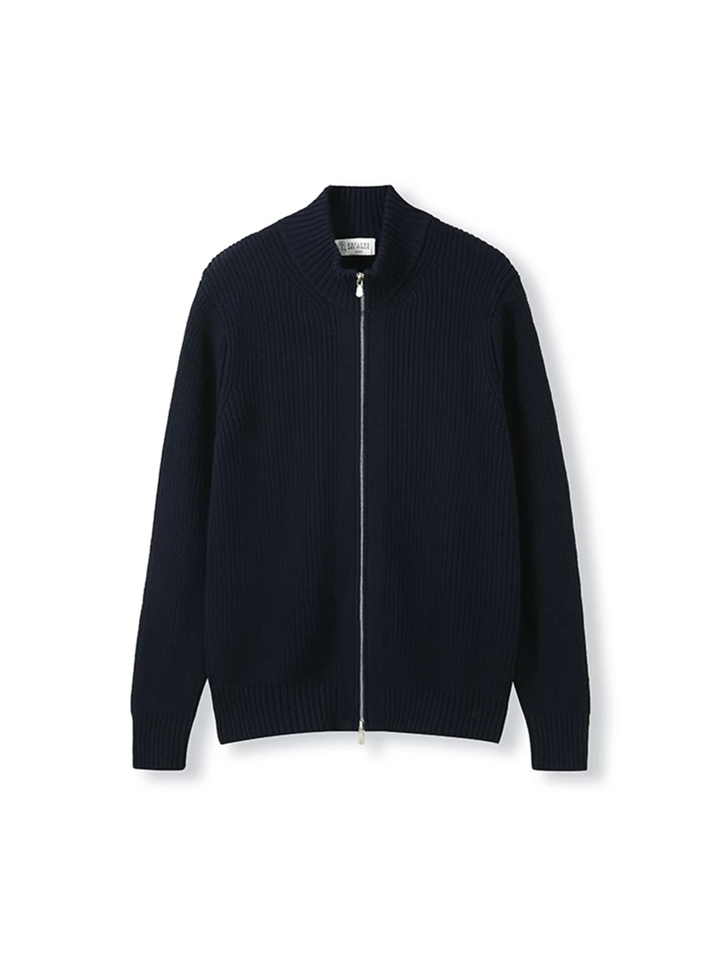 Don Quixote - Sự sang trọng nhẹ nhàng của Ý! 100% cotton dài sợi Xinjiang! Áo len nửa cổ lọ dệt kim tinh tế dành cho nam.