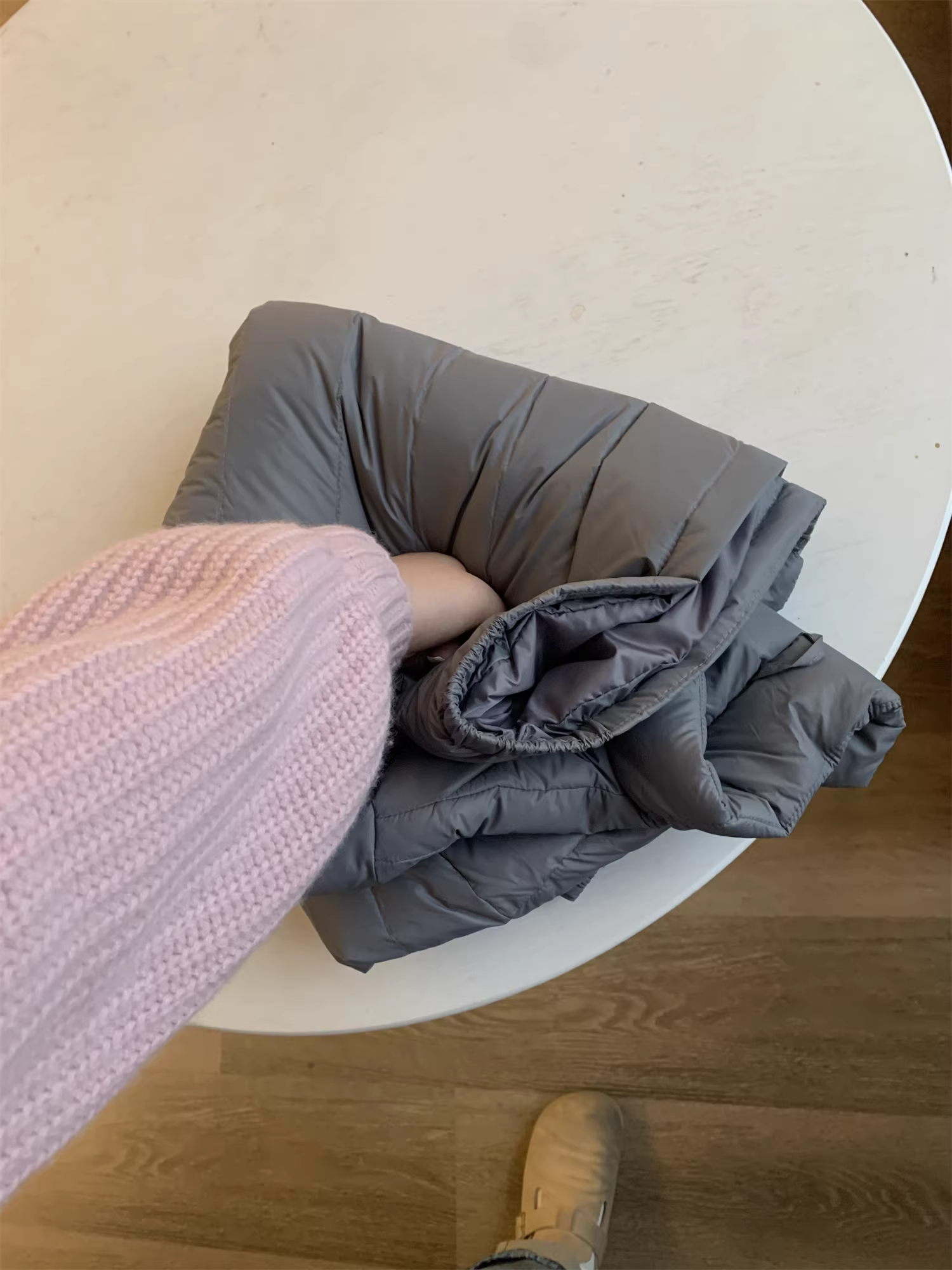 Áo khoác phao nhẹ Don Quixote! Áo khoác phao nam cổ đứng đơn giản, nhẹ, ấm áp dành cho các hoạt động thể thao ngoài trời mùa thu đông