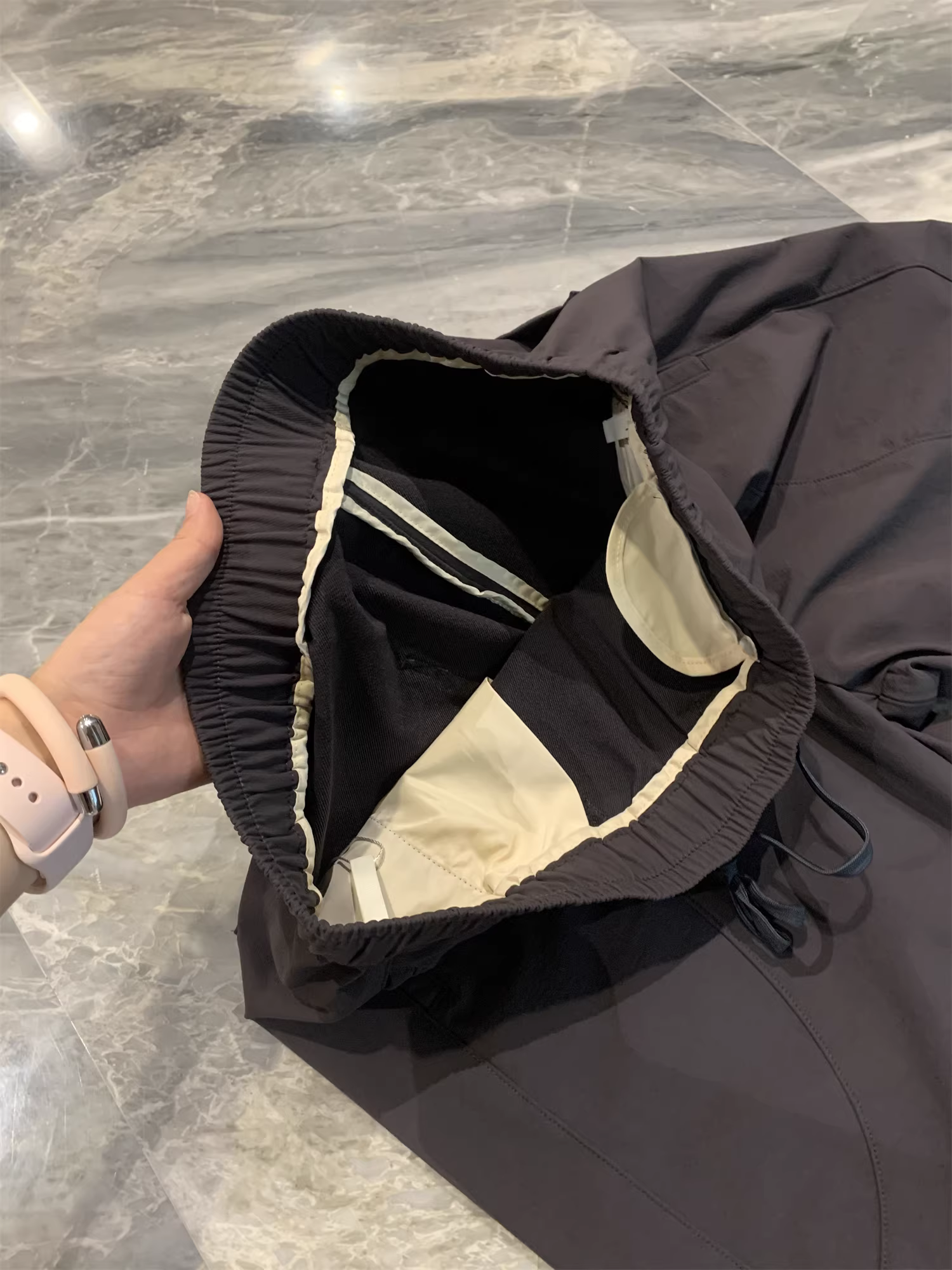 Don Quixote cá nhân khuyên dùng! May đo 3D chống nhăn! Quần âu nam mùa thu cạp chun bo gấu.