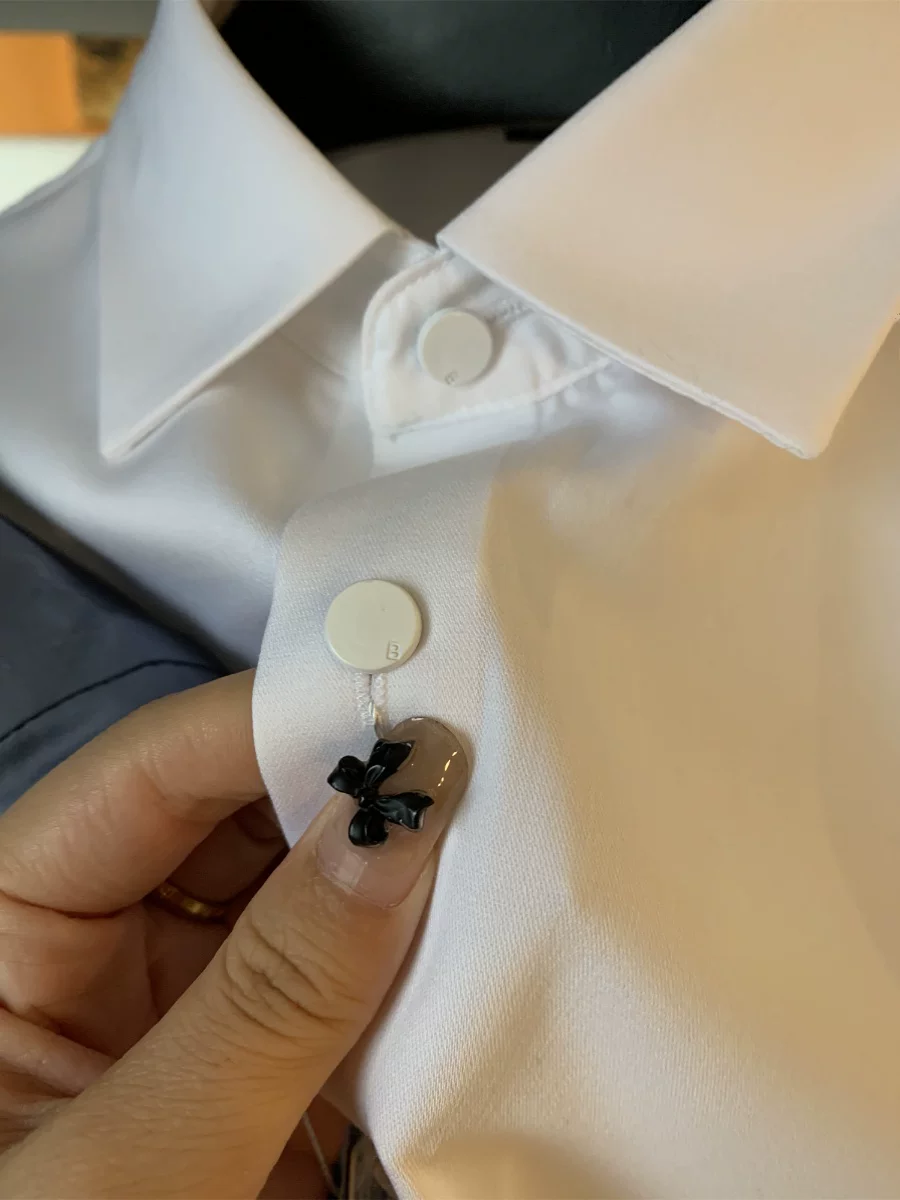 Áo sơ mi nam mùa hè chất liệu pha sợi tre Don Quixote! Chống nhăn, màu trơn, đa năng, tay ngắn