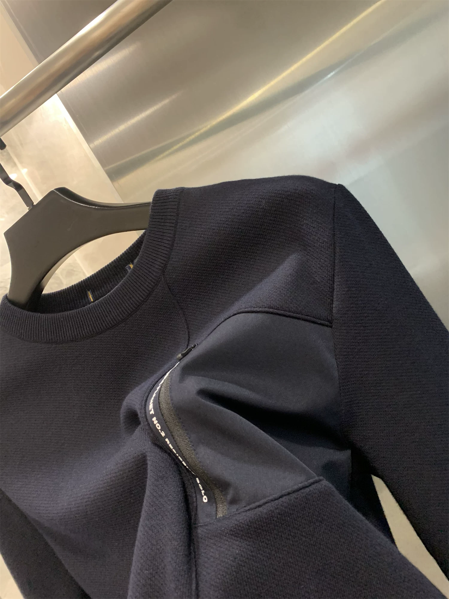 Ưu điểm của bộ sưu tập Don Quixote Sea! Có lớp lót lông cừu! Áo len nam mặc thường ngày mùa thu đông, ấm áp và không cồng kềnh.