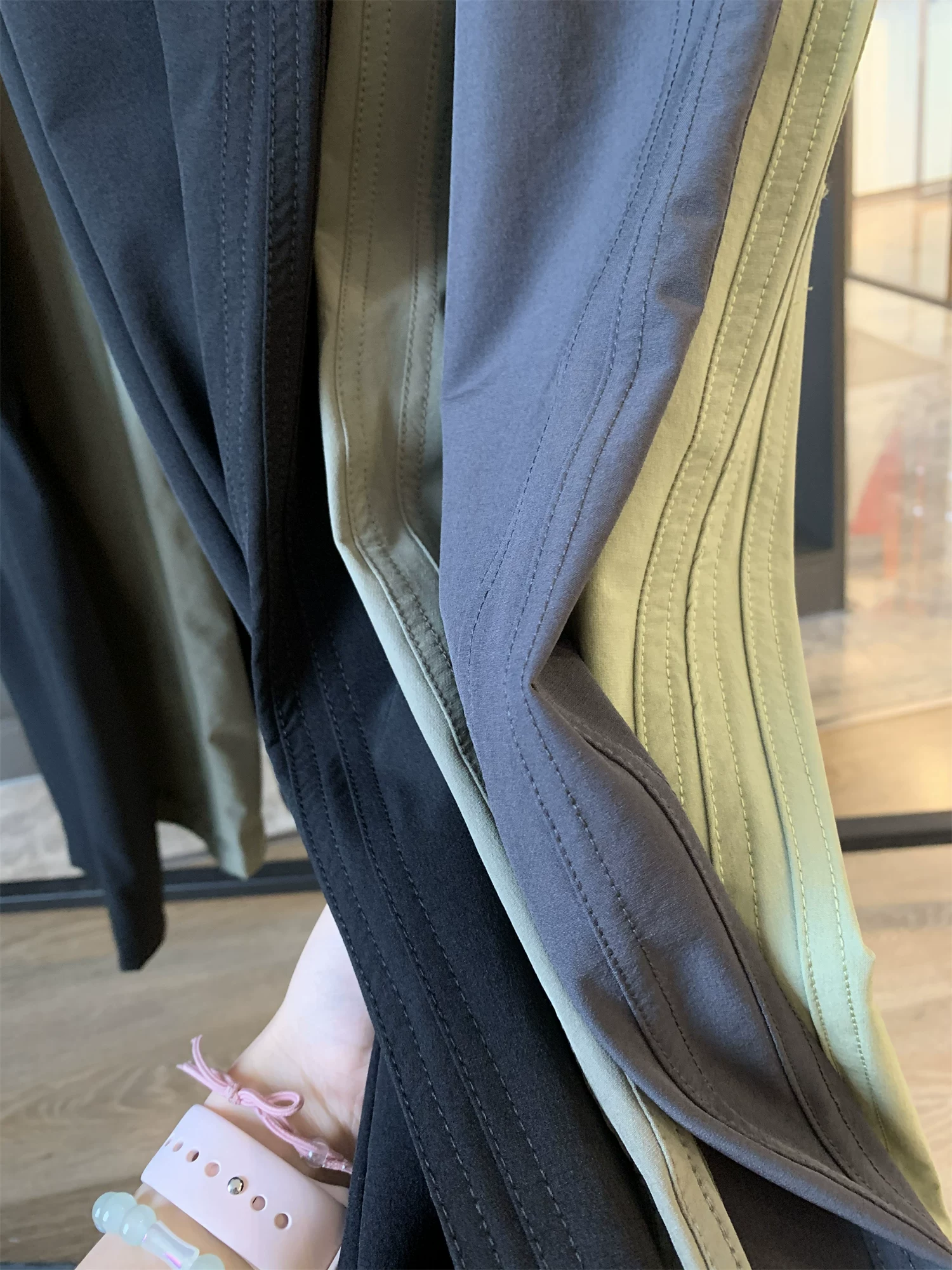 Đơn đặt hàng của công ty Don Quixote ODM! Tủ 298! Quần âu nam 3D may đo, thoải mái, co giãn cao, thời trang mùa hè.