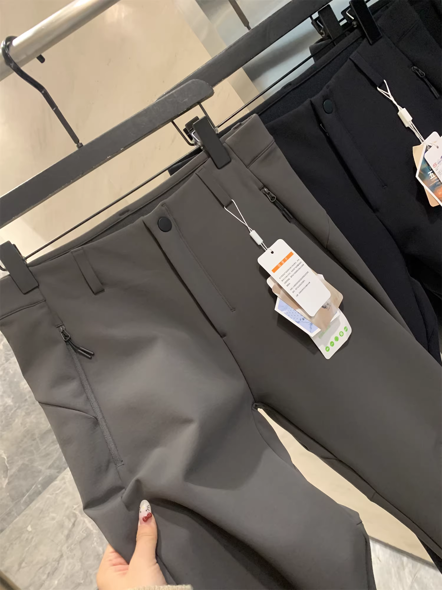 Nghệ thuật đen tối năm lớp của Don Quixote! Quần âu nam dày dặn, ấm áp, cắt may ba chiều, nhẹ và tiện dụng.