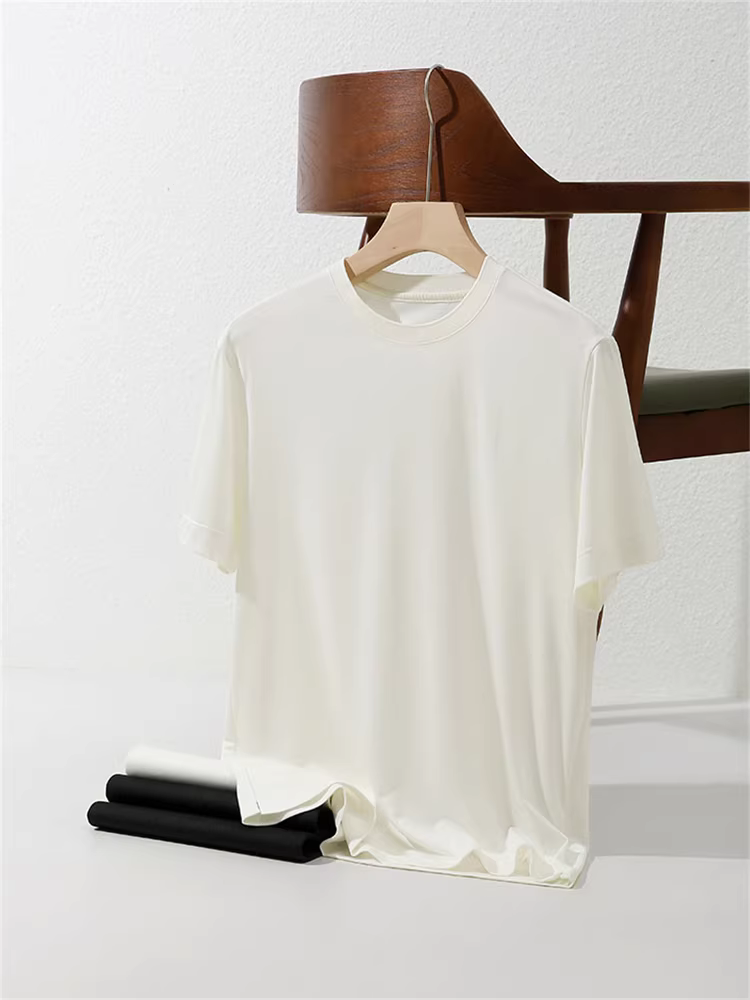 Don Quixote Isman Acetate! Công nghệ đen mát mẻ và trơn tru! Áo thun ngắn tay cổ tròn màu sắc tươi sáng, thấm hút mồ hôi, nhanh khô.