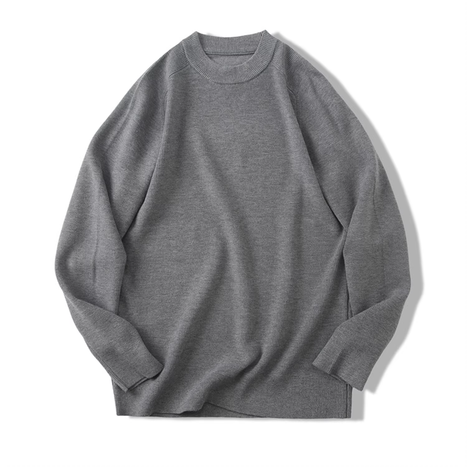 Don Quixote - Hàng cao cấp Châu Âu! 195 euro! Len worsted cao cấp! Áo len dệt kim cổ tròn ấm áp và tinh tế cho mùa thu đông.