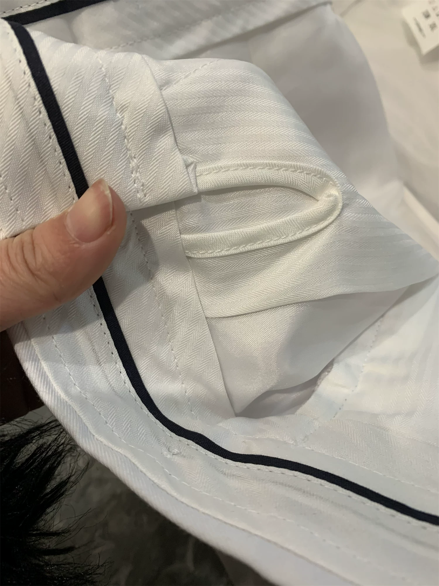 Quần âu nam phong cách Nhật Bản Don Quixote! Chất liệu vải dệt tùy chỉnh, thấm hút mồ hôi, thoáng khí, kiểu dáng thẳng.