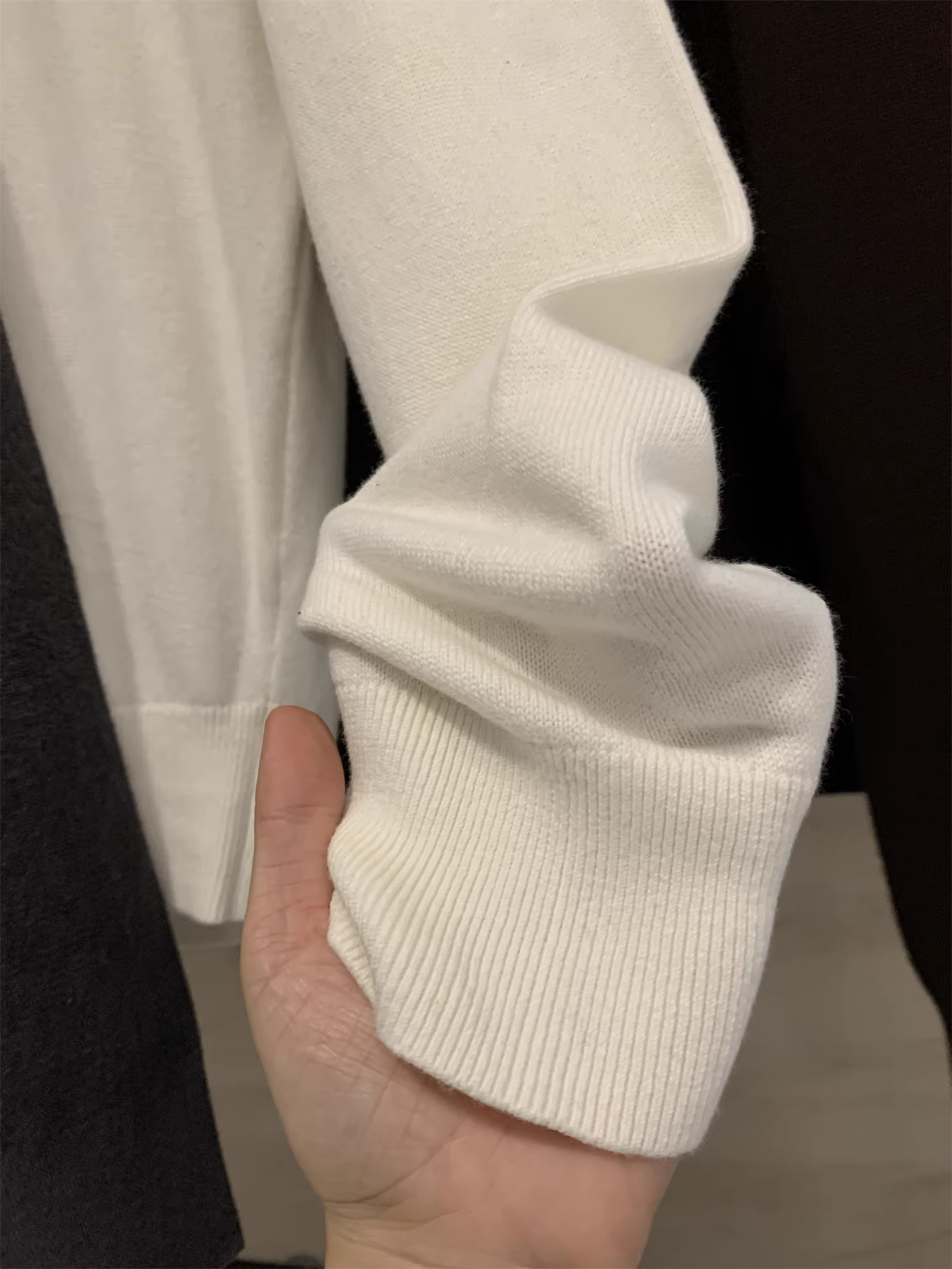 Dòng sản phẩm đô thị Don Quixote! Áo len dệt kim cổ cao nửa cổ đa năng dành cho nam mùa thu đông hợp thời trang