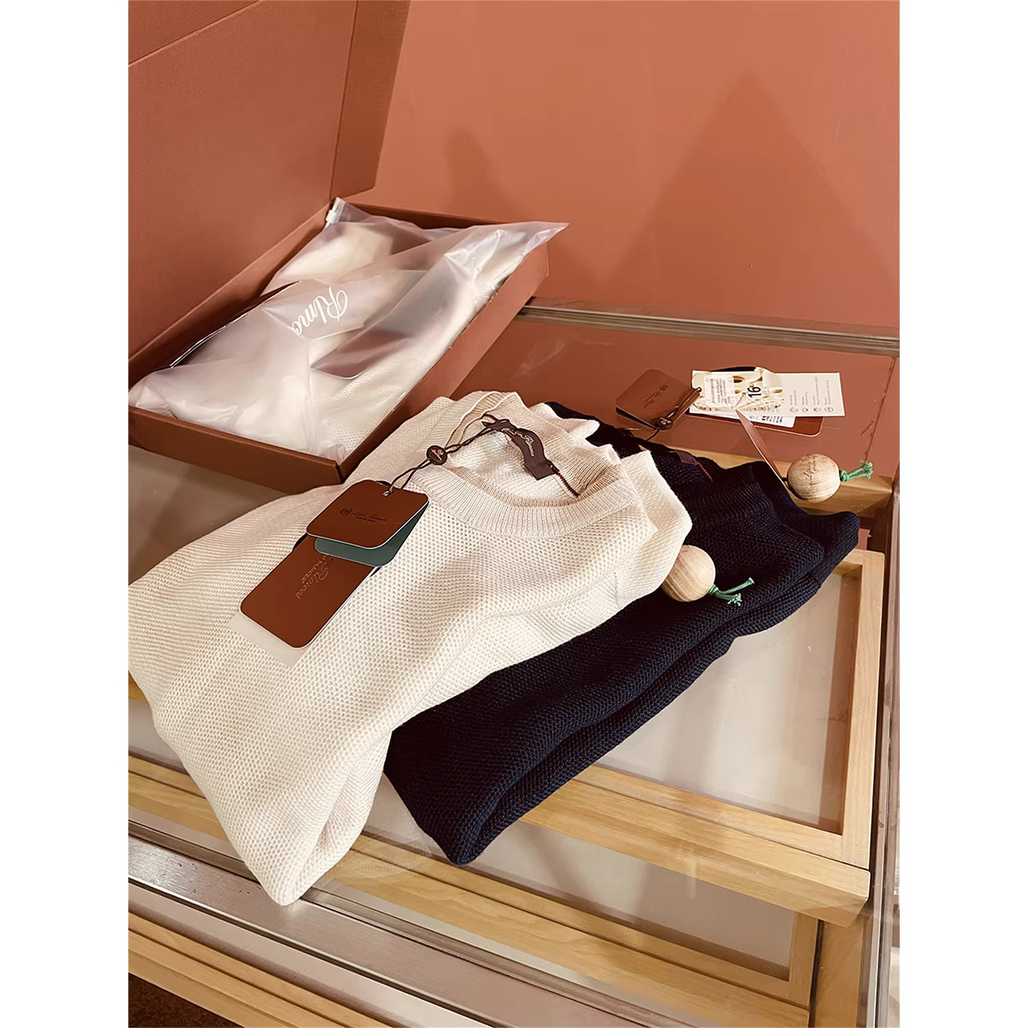 Don Quixote, đẳng cấp ngàn đô! Phong cách giản dị kiểu Mỹ! Áo len dệt kim pha len thu đông + tơ tằm dâu tằm.