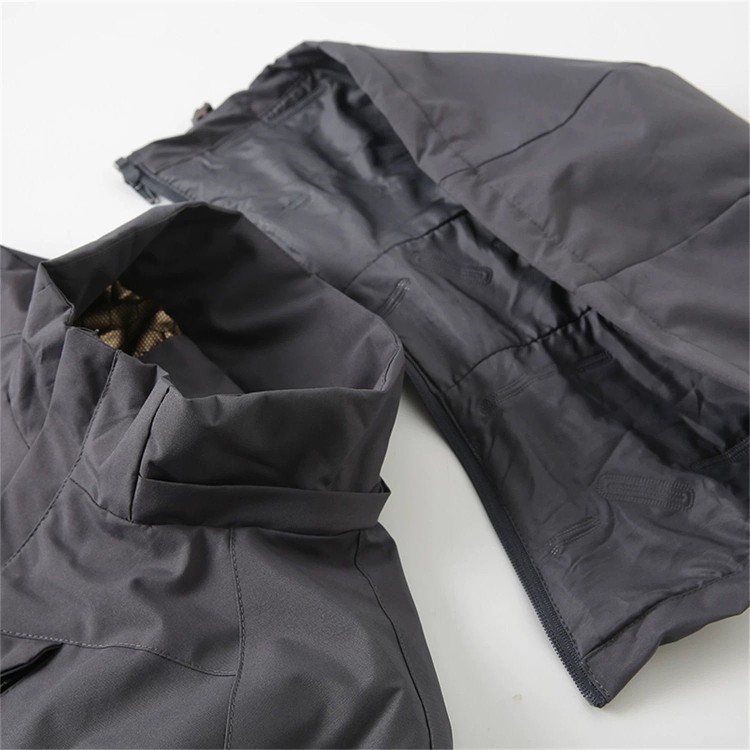 Don Quixote Graphene Inside! Áo khoác cotton có mũ trùm đầu mỏng chống gió và chống thấm nước dành cho nam mùa thu đông.