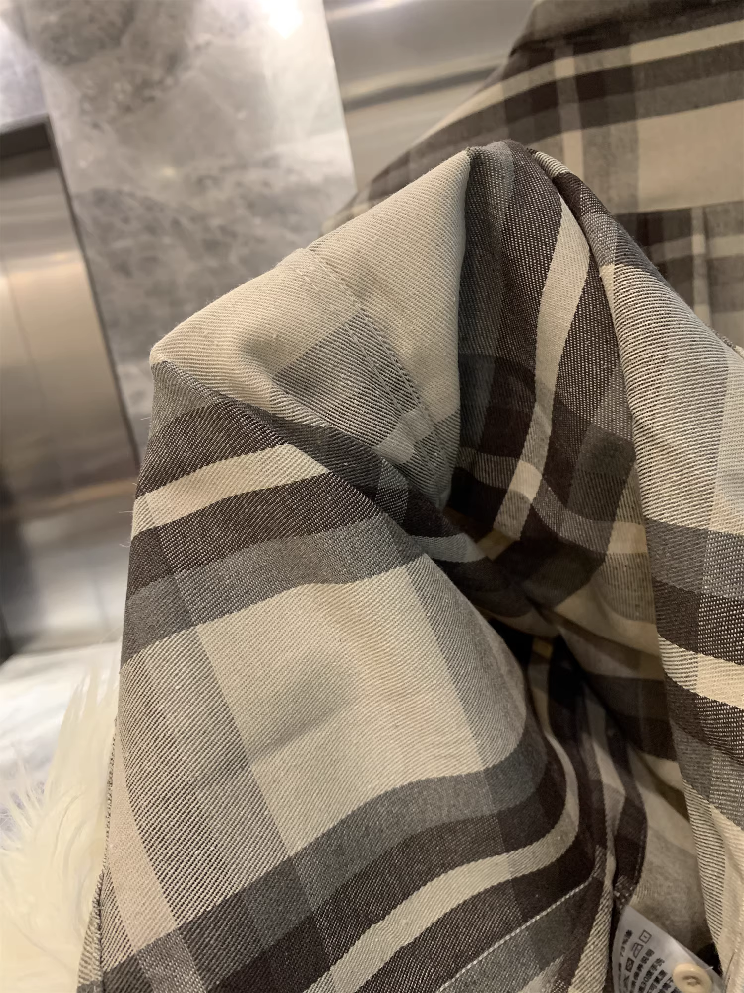 Món đồ không thể thiếu của người yêu thích kẻ ca rô Don Quixote! Áo sơ mi dài tay kẻ ca rô dệt tùy chỉnh, chất liệu mềm mại, đa năng, thời trang dành cho nam và nữ