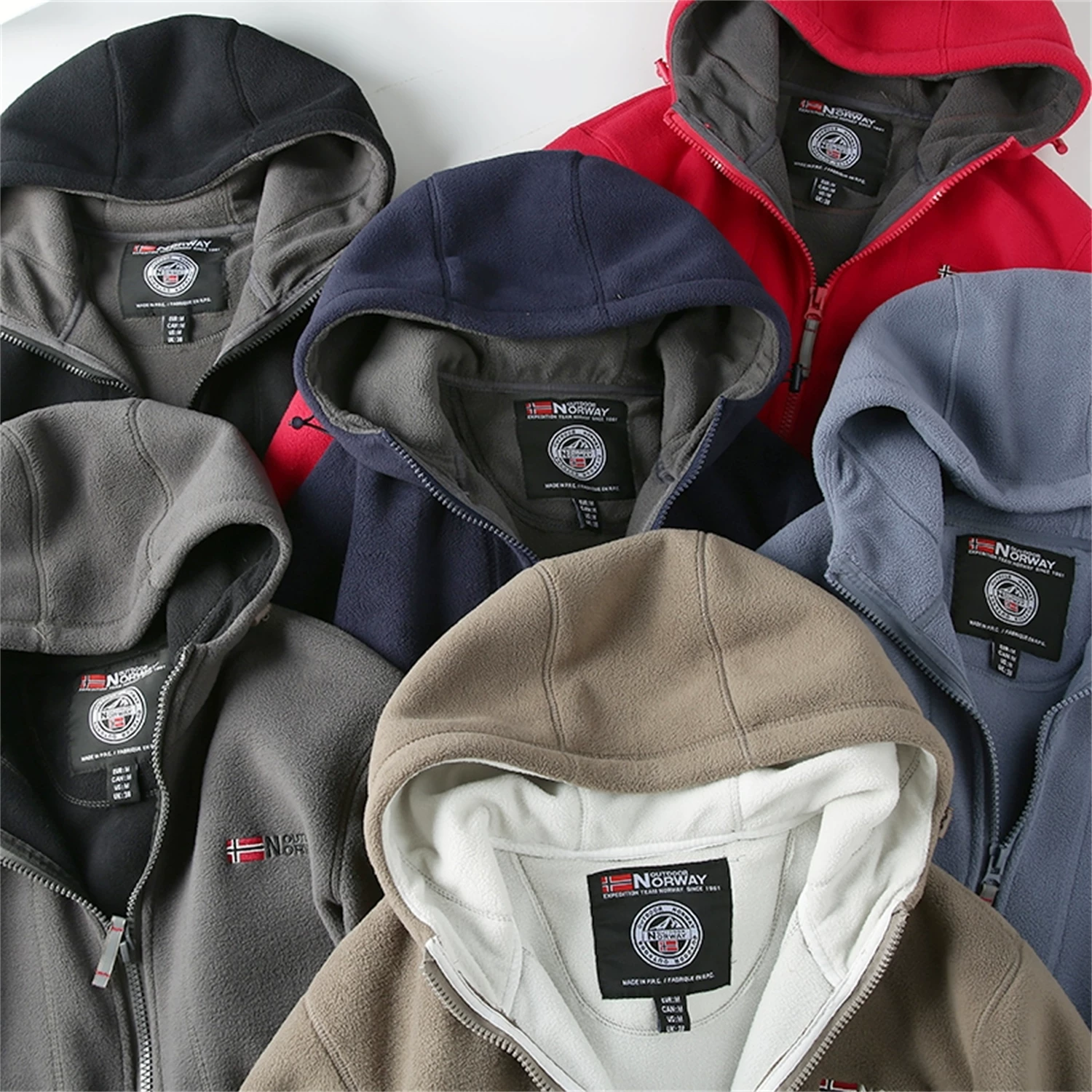 Don Quixote đến Na Uy! Áo khoác lông cừu dày dặn và lót lông! Áo khoác lông cừu hai mặt mùa thu đông dành cho nam và nữ.