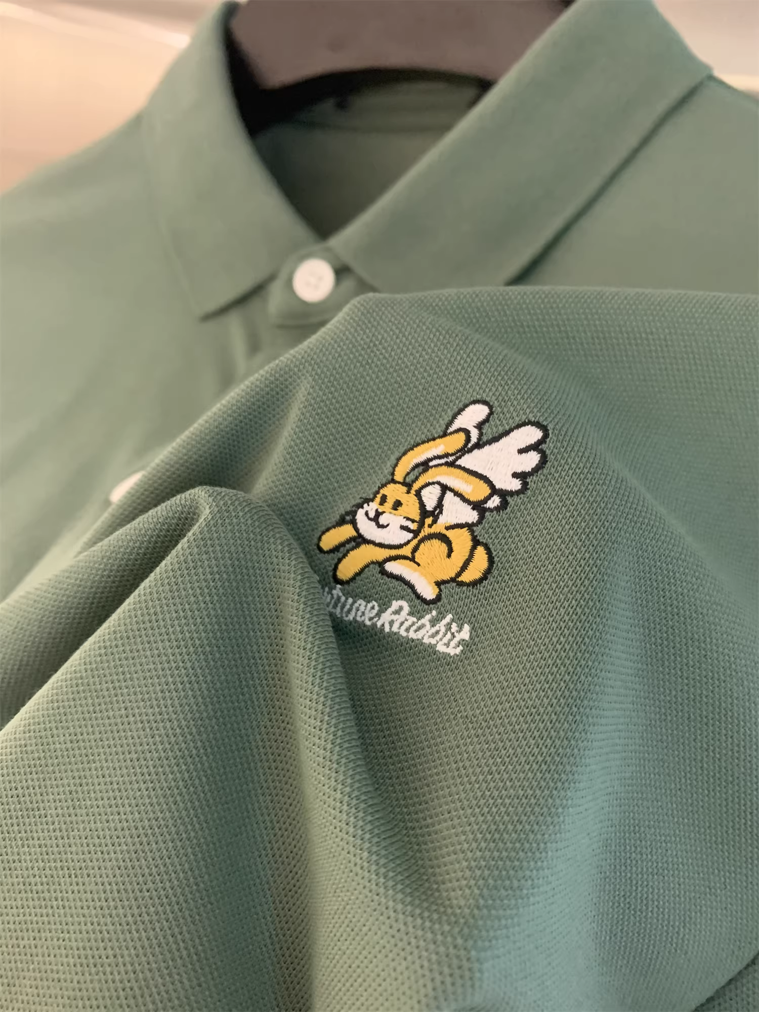 Áo polo nam Don Quixote chất liệu cotton pique dệt thủ công! Áo polo ngắn tay mùa hè mới, mềm mại, thoáng khí, dáng đẹp, hợp thời trang