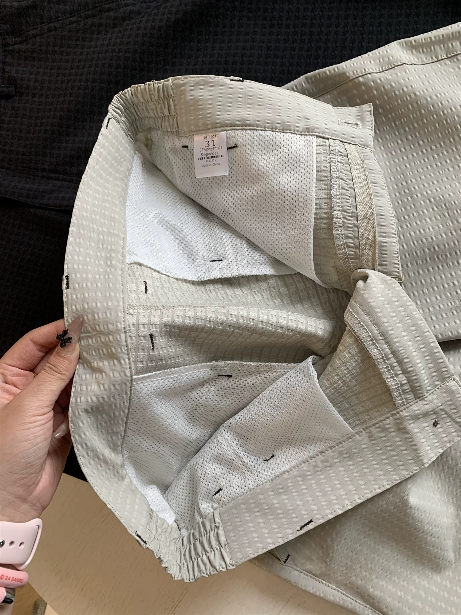 Don Quixote là thương hiệu hàng đầu của Bắc Mỹ! Quần short chơi gôn ngoài trời có đáy khăn Matrix không thấm nước, thoáng khí cho nam giới