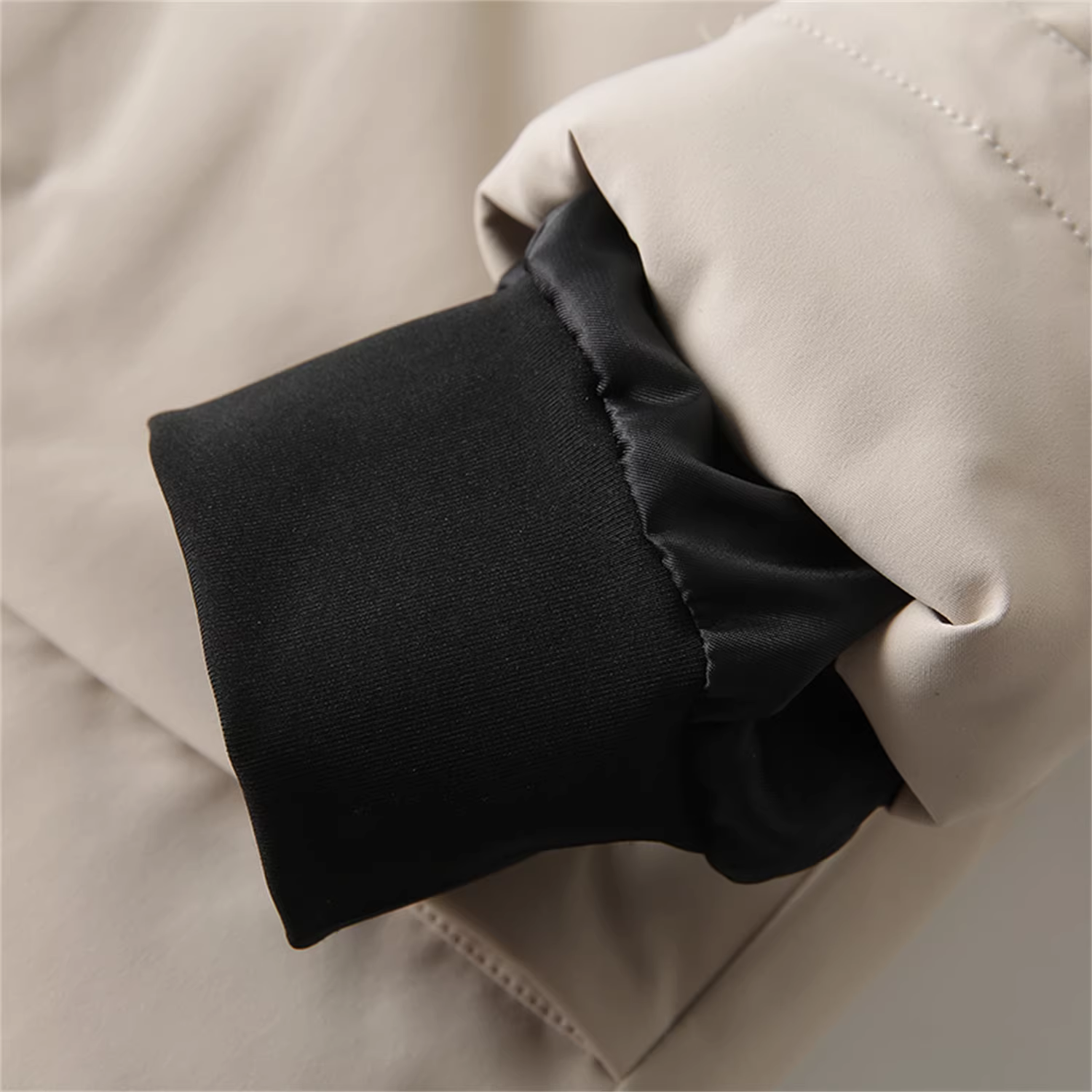 Phong cách nhà thiết kế Don Quixote! Chất liệu lông vũ 90% cao cấp! Áo khoác phao có mũ trùm đầu chống gió và giữ ấm cho nam mùa thu đông.