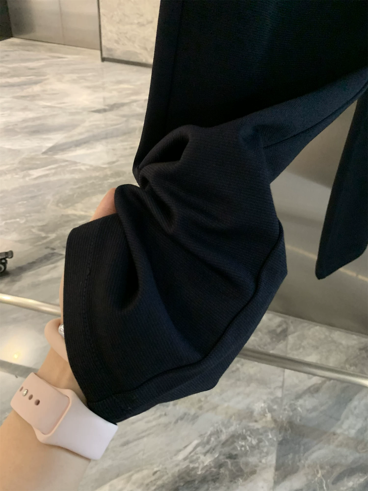 Giảm giá đặc biệt Don Quixote! Tủ 389! Quần âu nam thẳng, co giãn đa hướng, kiểu dáng thường ngày.