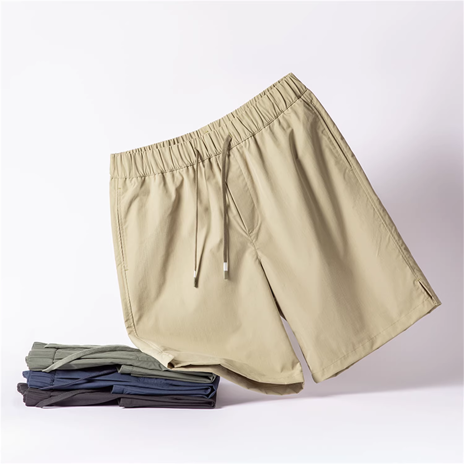 Don Quixote Chức năng nhẹ nhàng! Quần short nam dáng thẳng, mỏng, nhanh khô, thoáng khí, hợp thời trang.