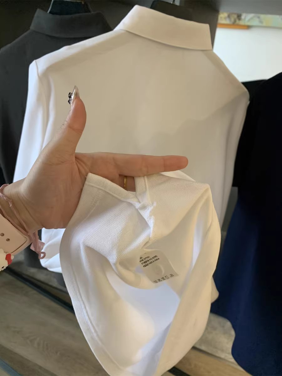 Don Quixote Cool Series! Áo polo nam chất liệu cotton pique Mercerized! Áo sơ mi polo ngắn tay, cổ trụ, phong cách business casual.