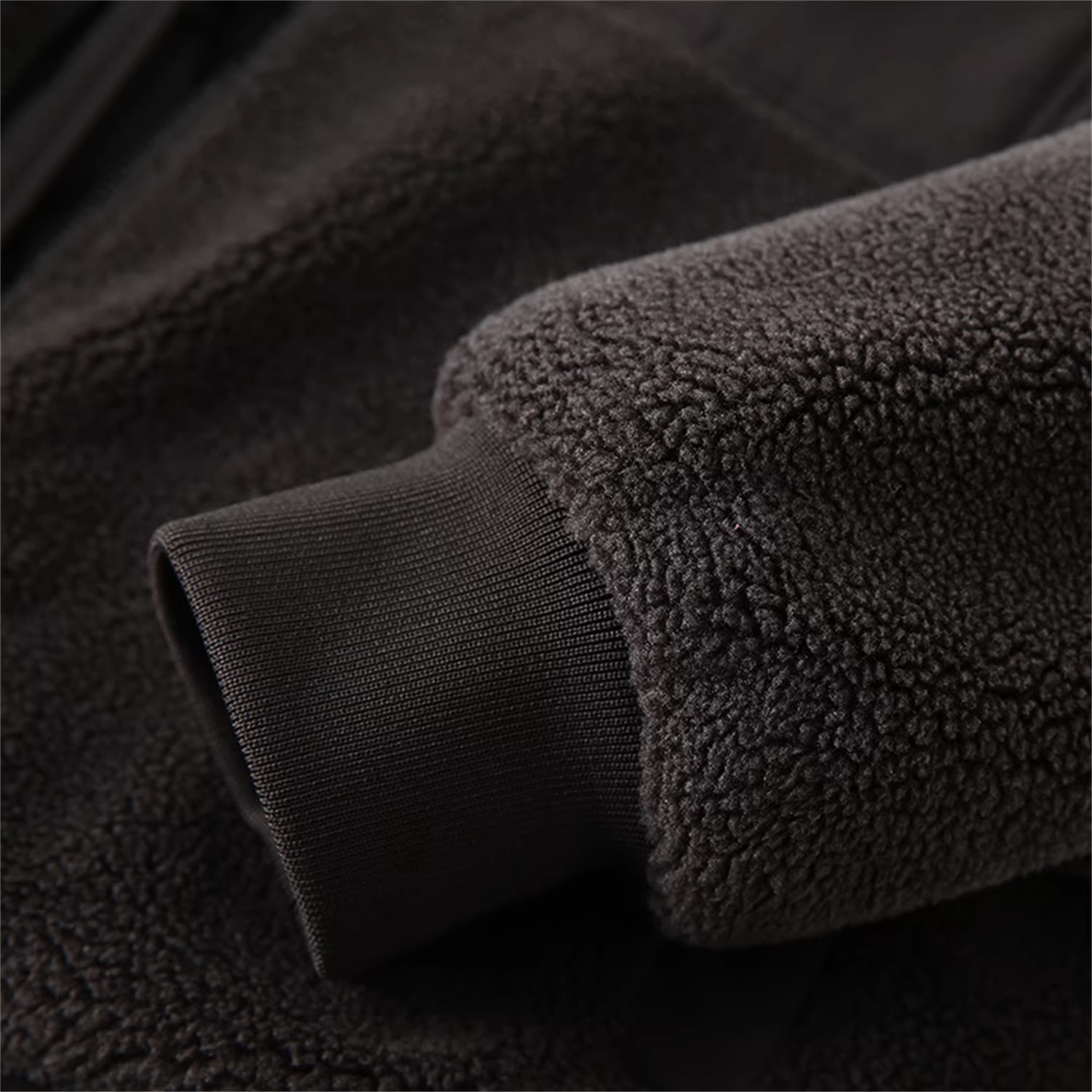 Áo khoác dày dặn chất liệu lông cừu giả Don Quixote! Áo khoác mùa đông lót bông ấm áp bằng vải cotton dành cho nam.