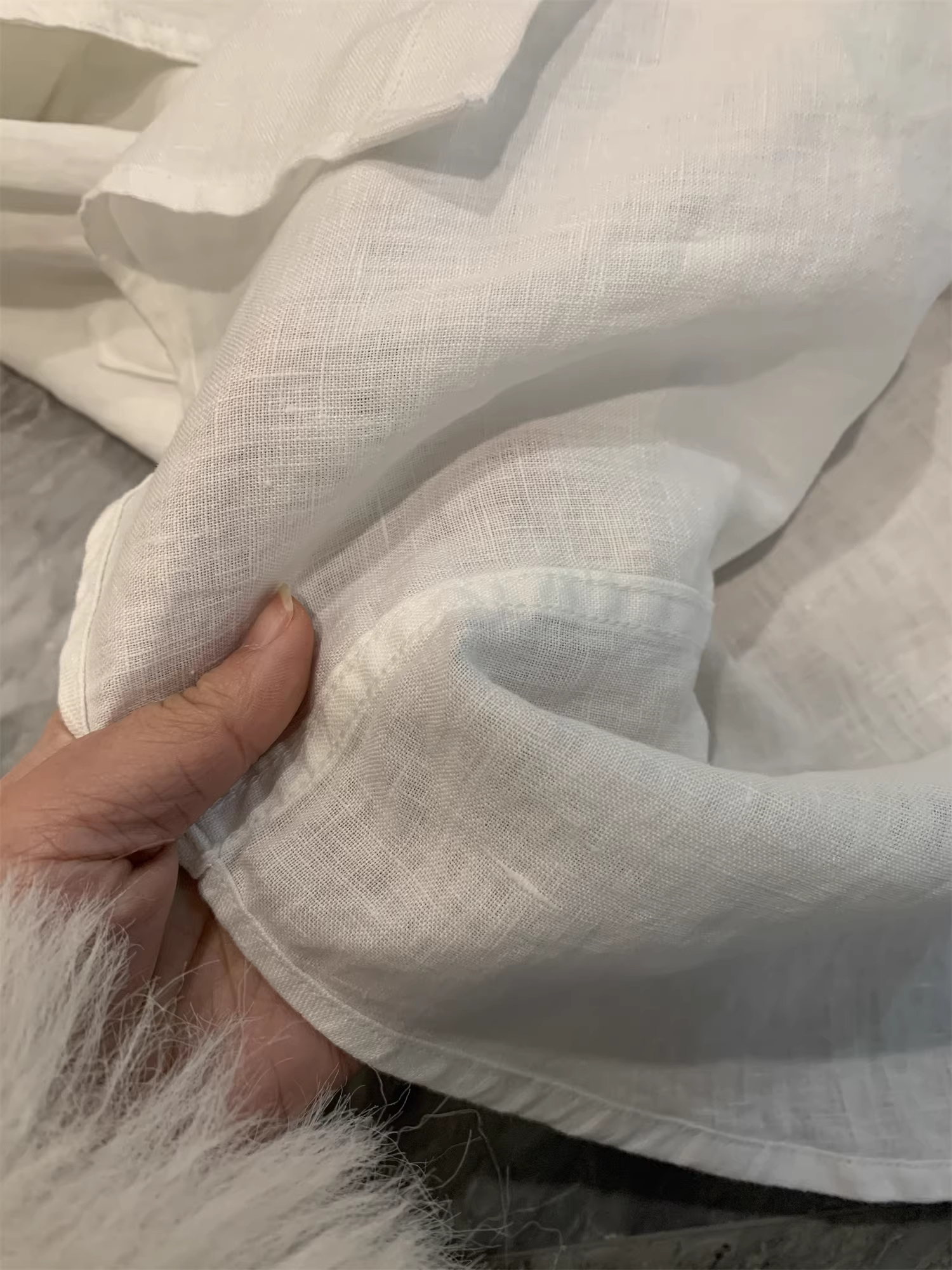 Áo sơ mi nam Don Quixote 100% vải lanh! Nhẹ, thoáng khí, màu trơn, vạt cong, cổ trụ, tay dài, kiểu dáng thường ngày.