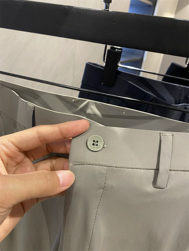 Don Quixote rất khuyến khích! Chất liệu mềm mại, độ đàn hồi cao, quần âu nam công sở mùa xuân/hè mới.